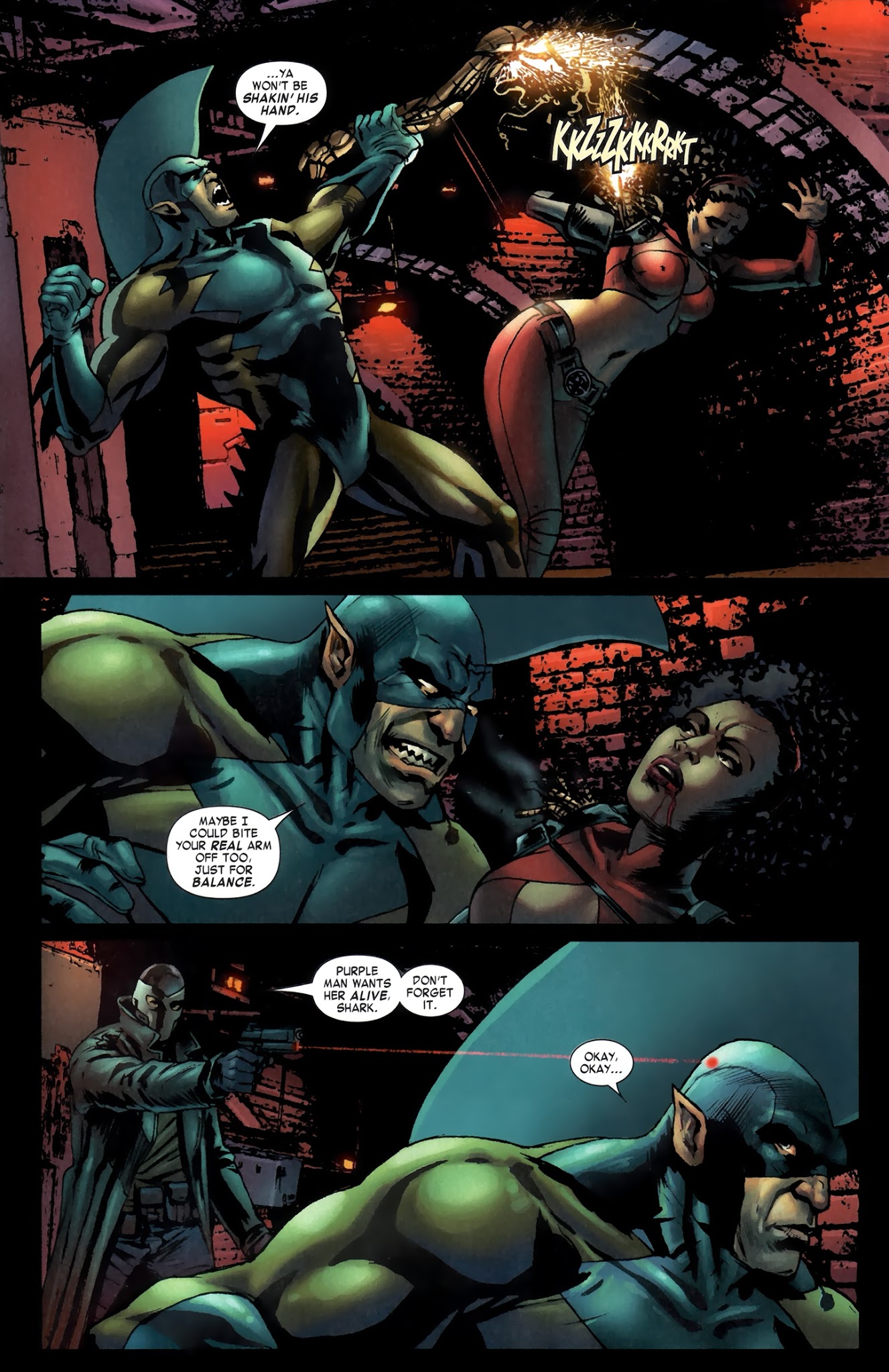 Read online Villains For Hire comic -  Issue #3 - 20