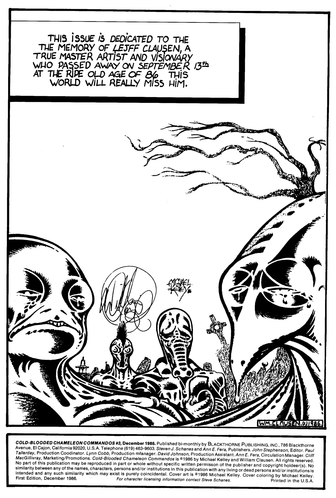 Read online Cold-Blooded Chameleon Commandos comic -  Issue #3 - 2