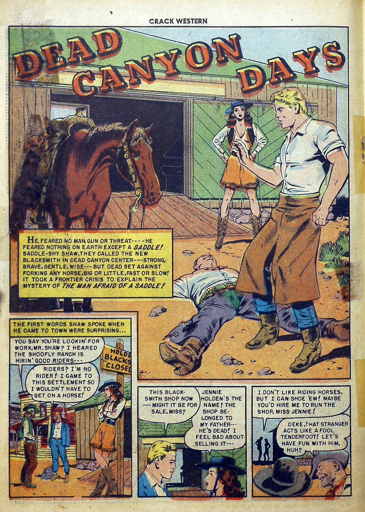Read online Crack Western comic -  Issue #65 - 18