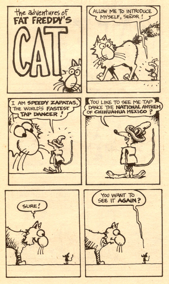 Read online Adventures of Fat Freddy's Cat comic -  Issue #2 - 33