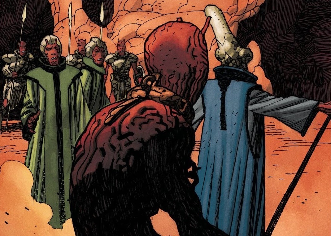 Read online Barbalien: Red Planet comic -  Issue #5 - 8