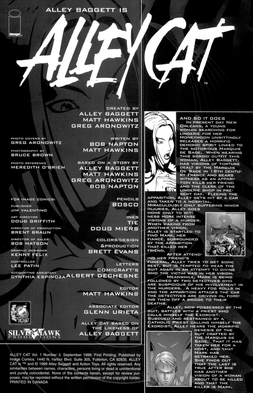 Read online Alley Cat comic -  Issue #3 - 2