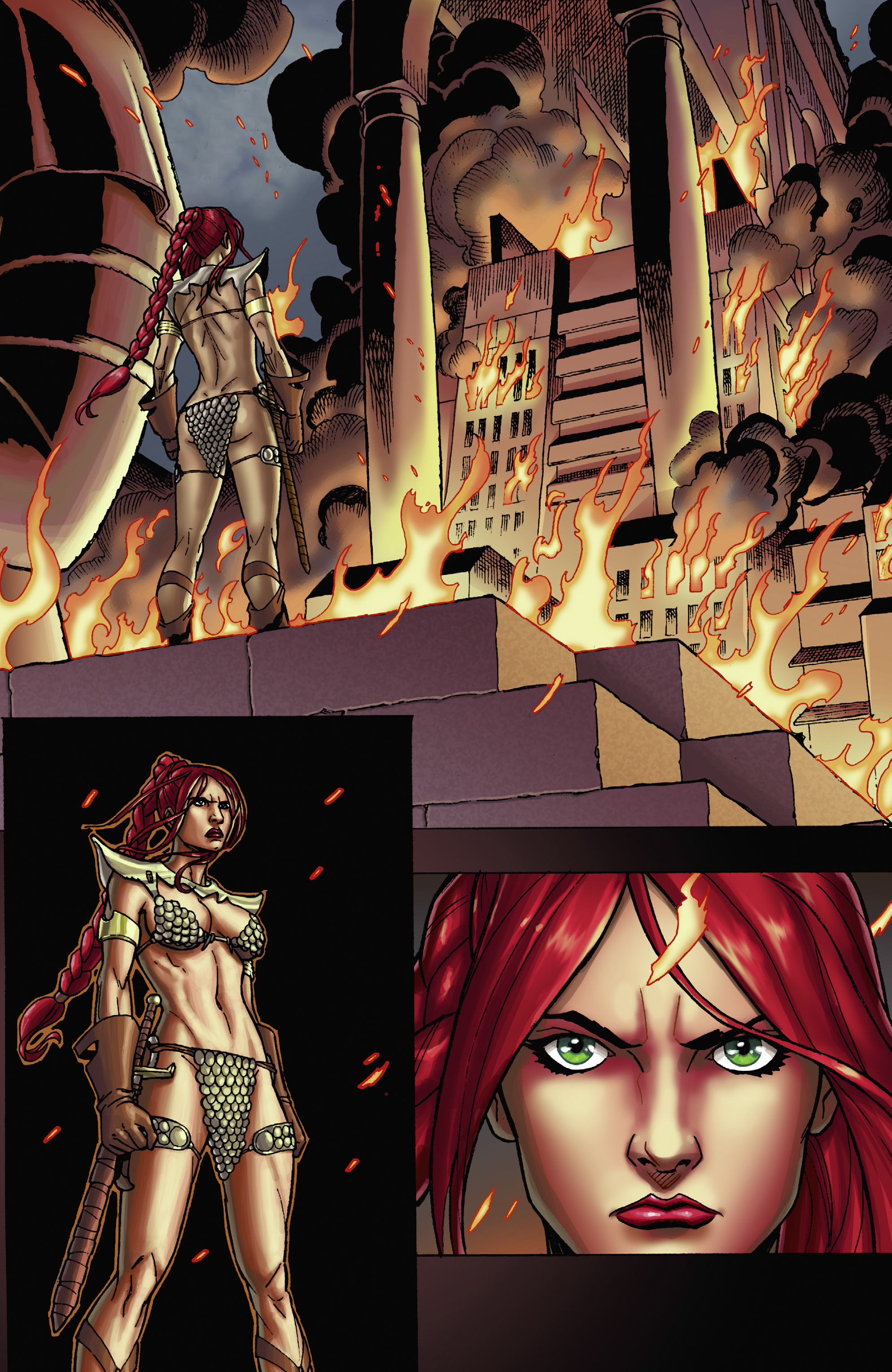 Read online Red Sonja Omnibus comic -  Issue # TPB 2 - 256