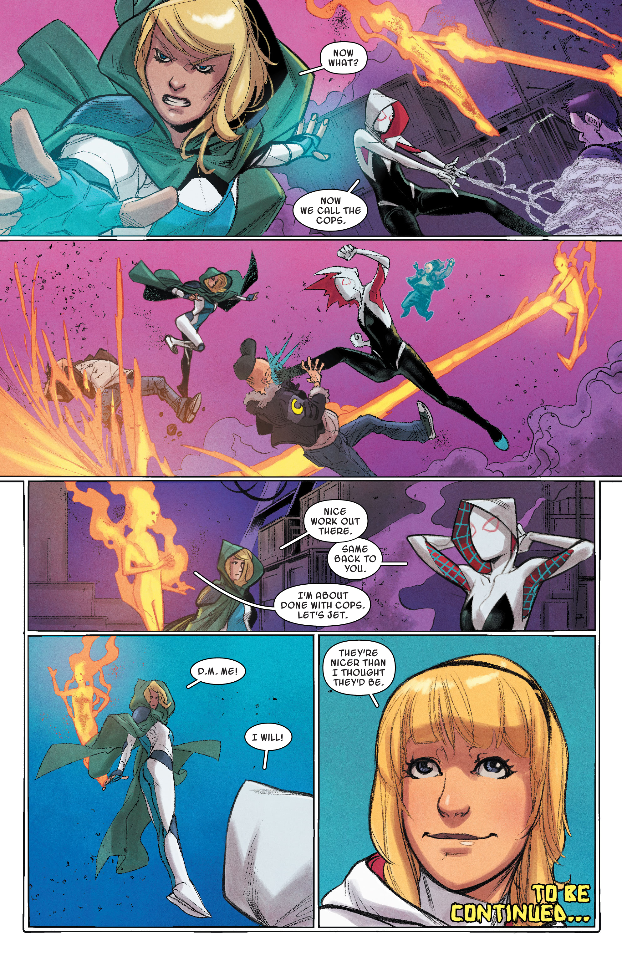 Read online Ghost-Spider comic -  Issue #9 - 22
