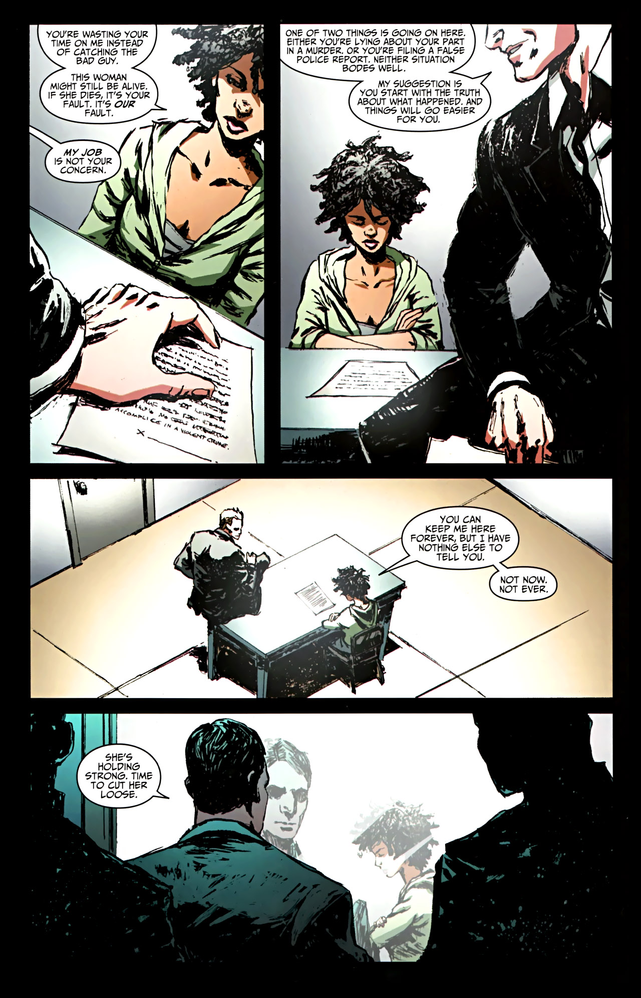 Read online Fringe: Tales from the Fringe comic -  Issue #3 - 8