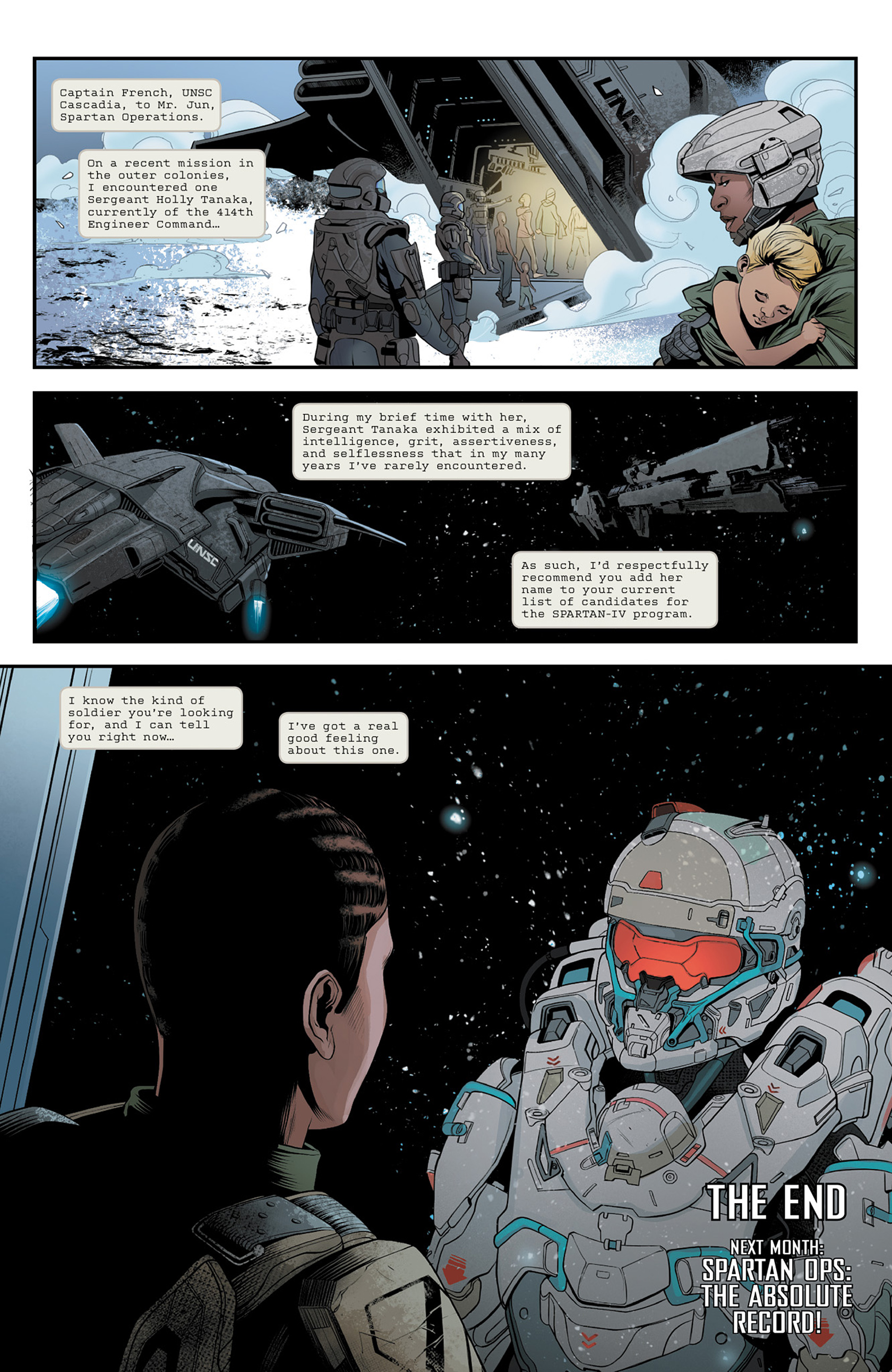 Read online Halo: Escalation comic -  Issue #18 - 24