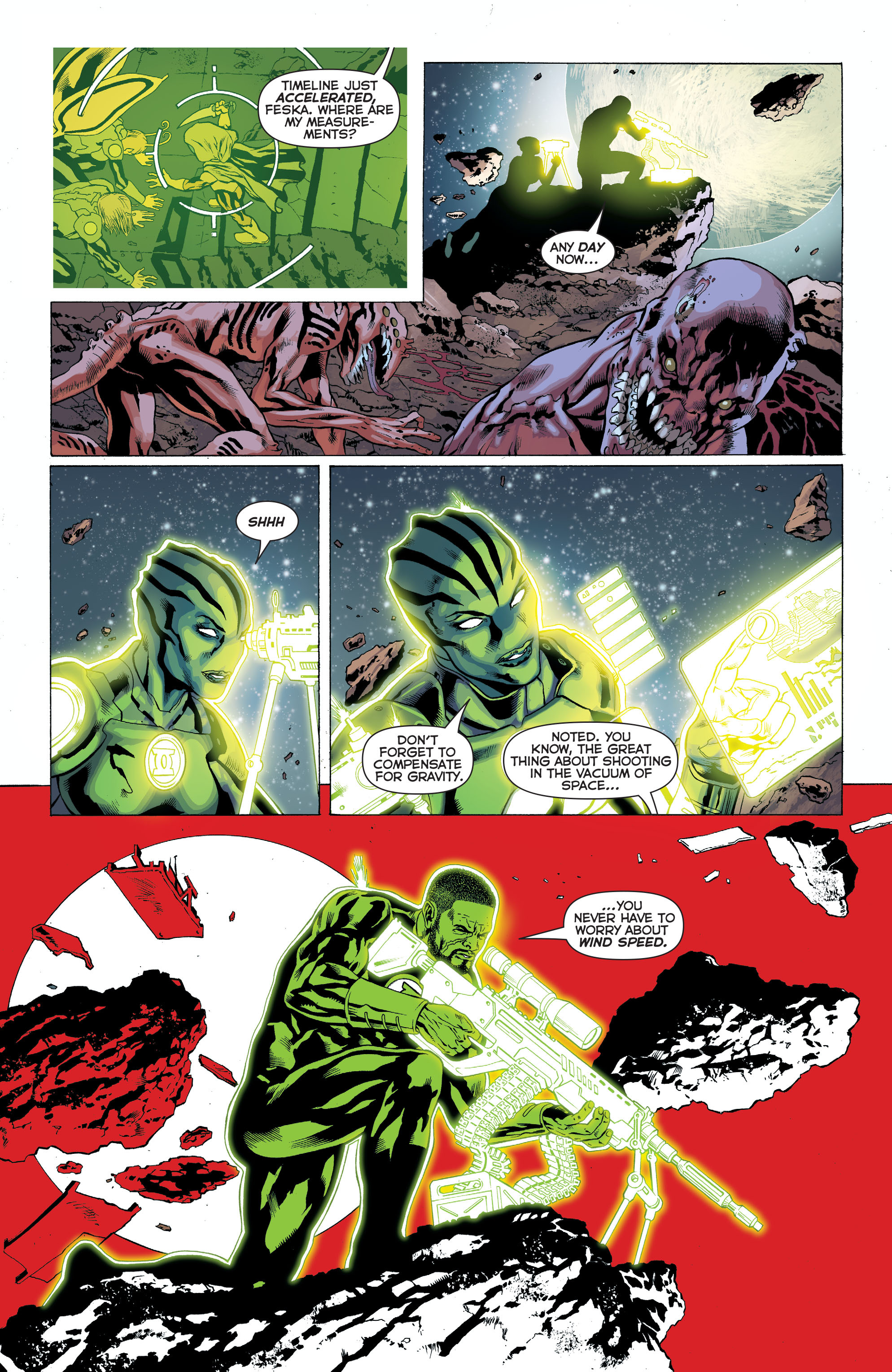 Read online Green Lantern Corps: Futures End comic -  Issue # Full - 8