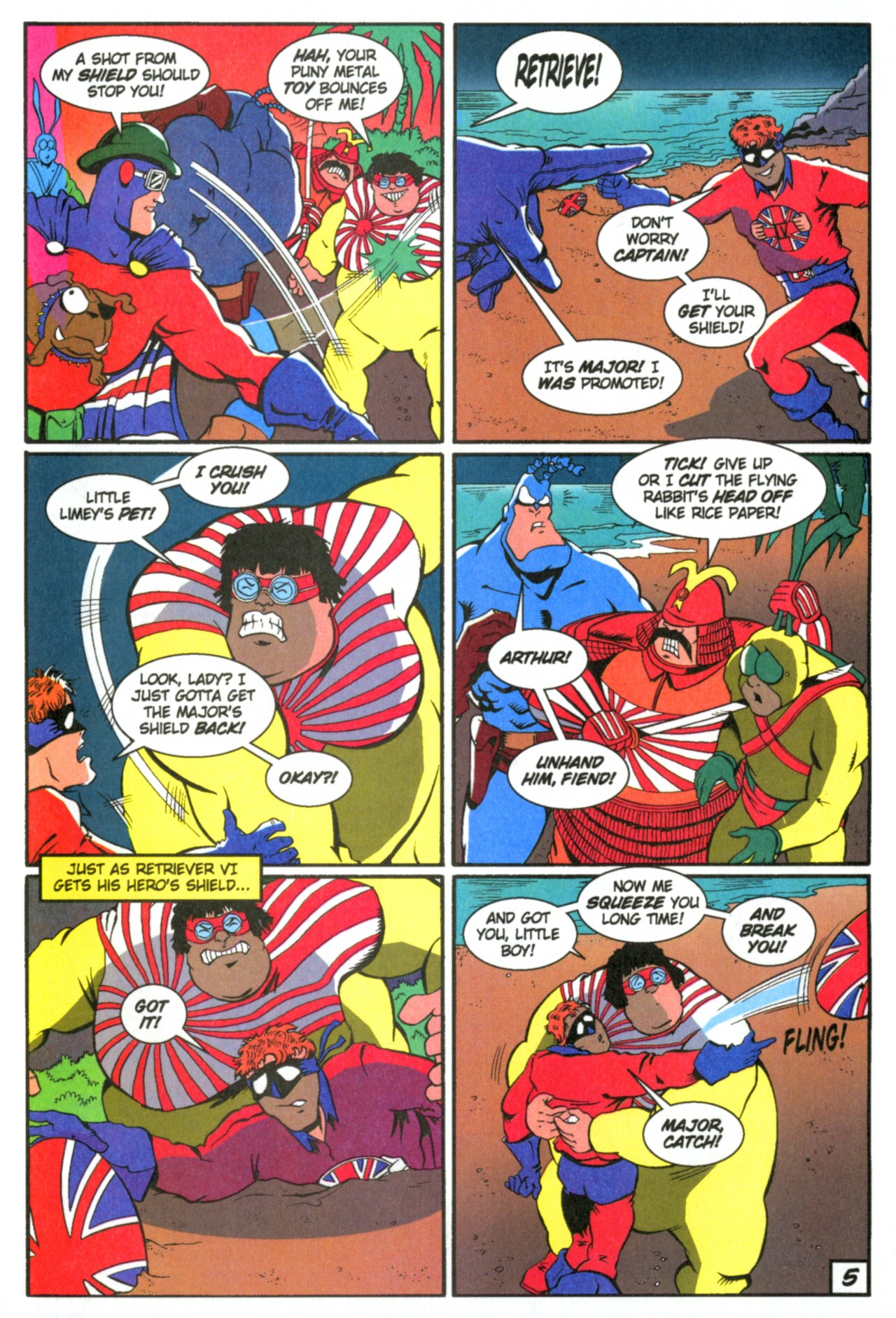 Read online The Tick's Golden Age Comic comic -  Issue #1 - 30