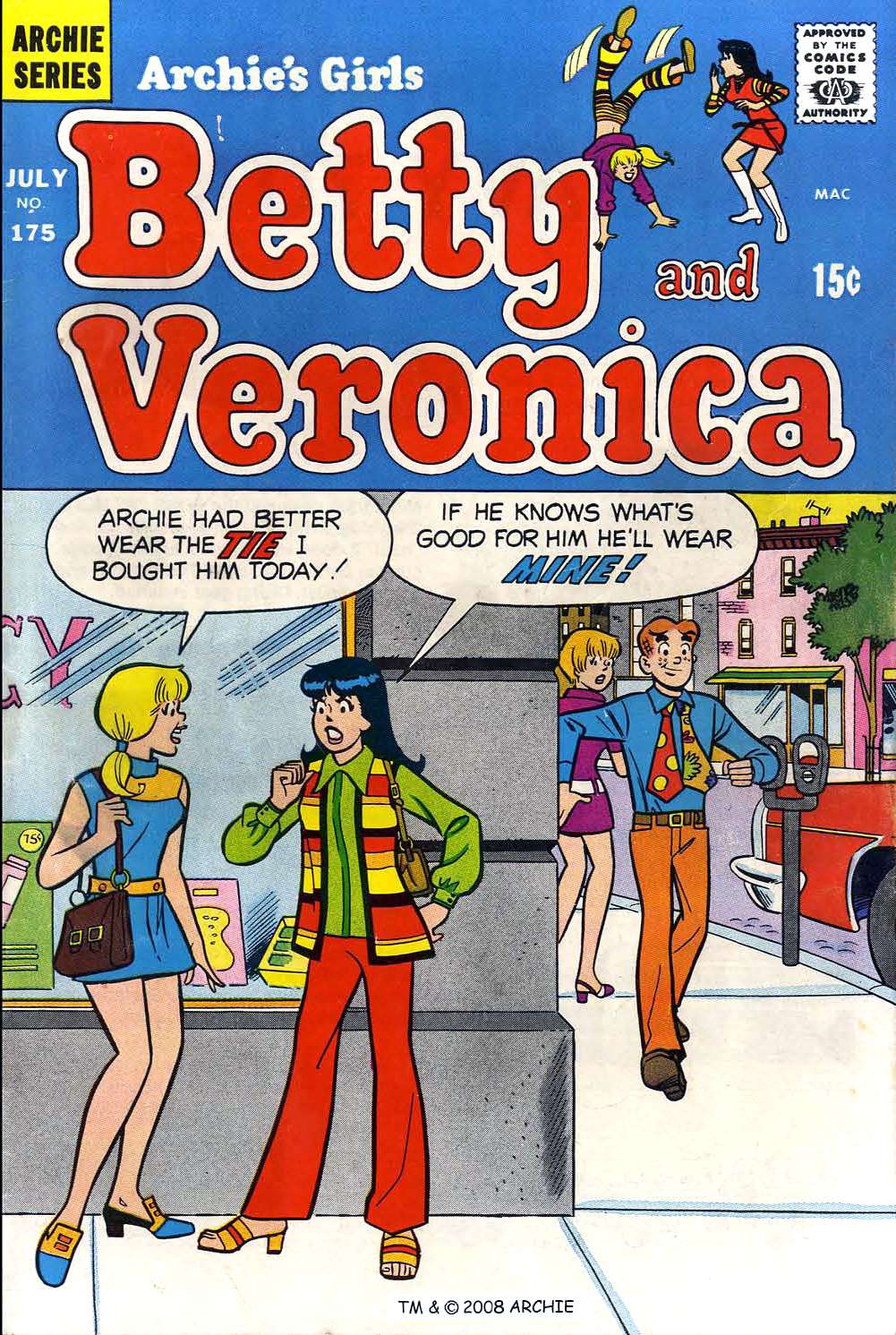Read online Archie's Girls Betty and Veronica comic -  Issue #175 - 1