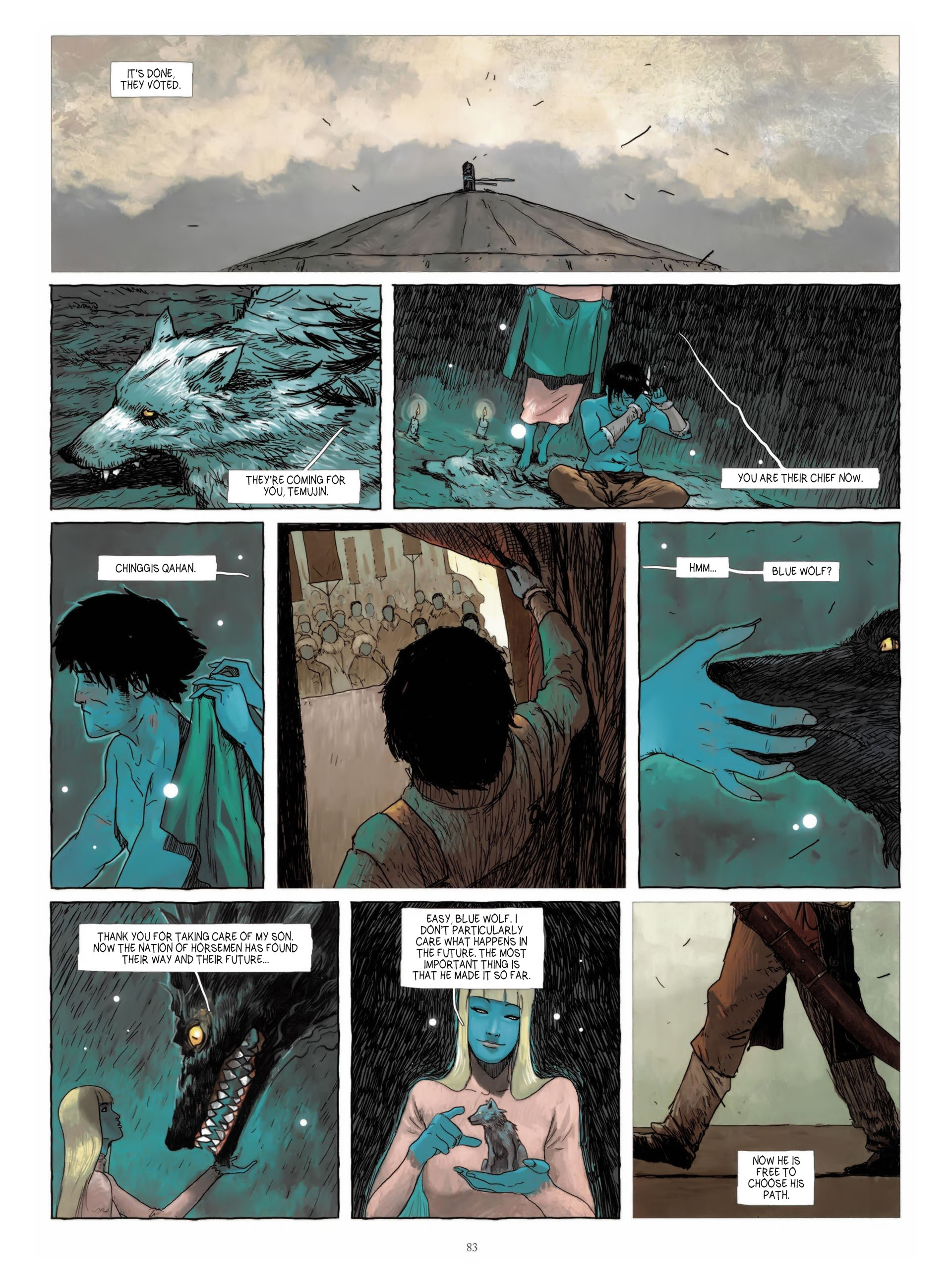 Read online Temujin comic -  Issue #1 - 84