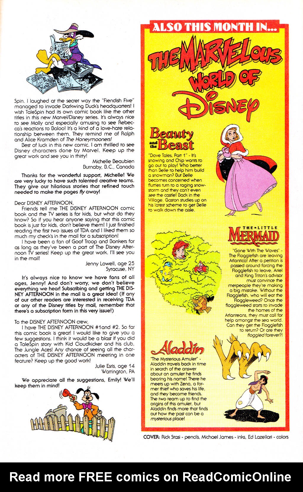 Read online The Disney Afternoon comic -  Issue #4 - 33