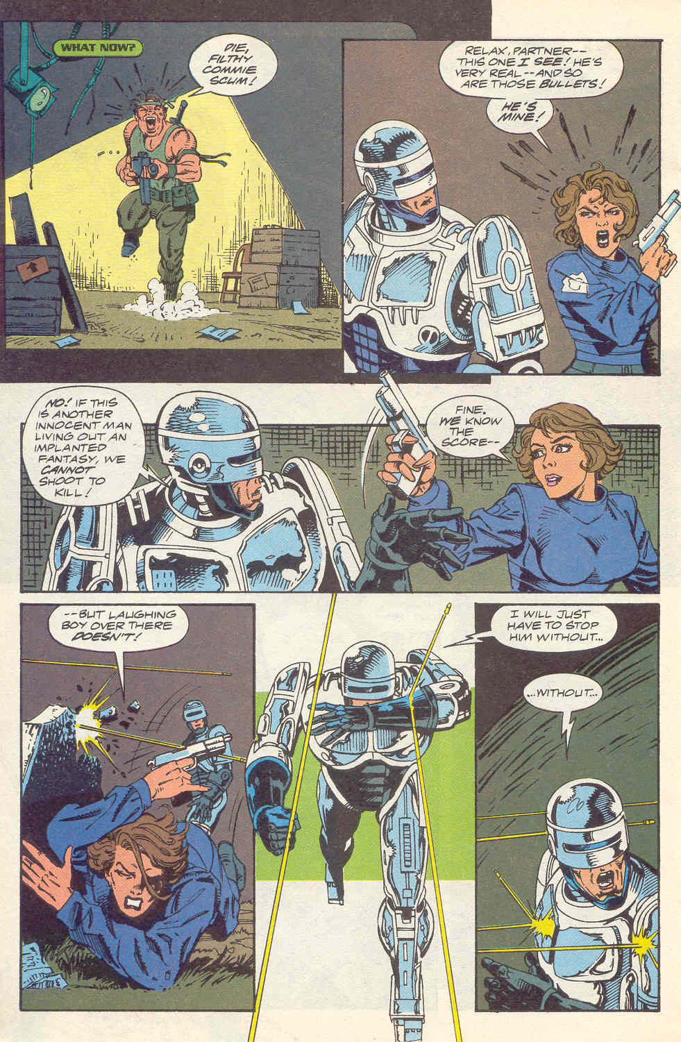 Read online Robocop (1990) comic -  Issue #16 - 17