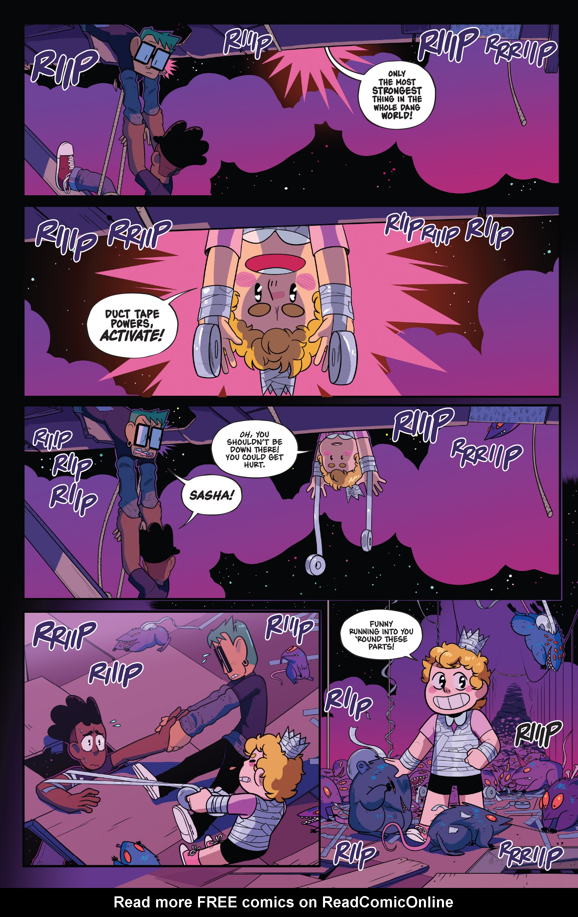 Read online The Backstagers comic -  Issue #4 - 18