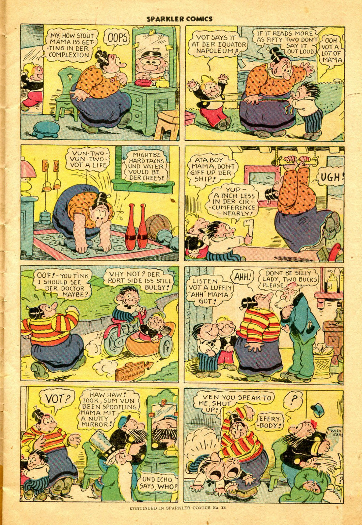 Read online Sparkler Comics comic -  Issue #32 - 7