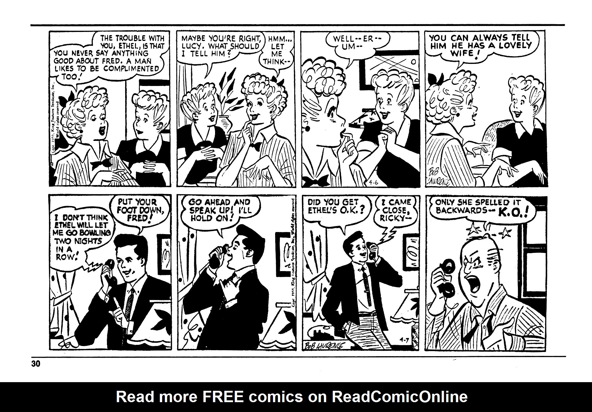 Read online I Love Lucy Too comic -  Issue #6 - 32