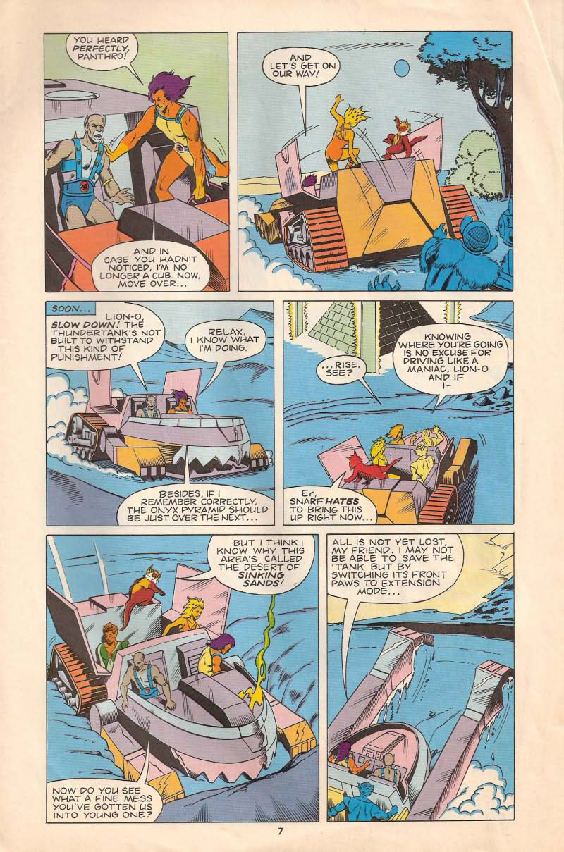 Read online ThunderCats (1987) comic -  Issue #17 - 7