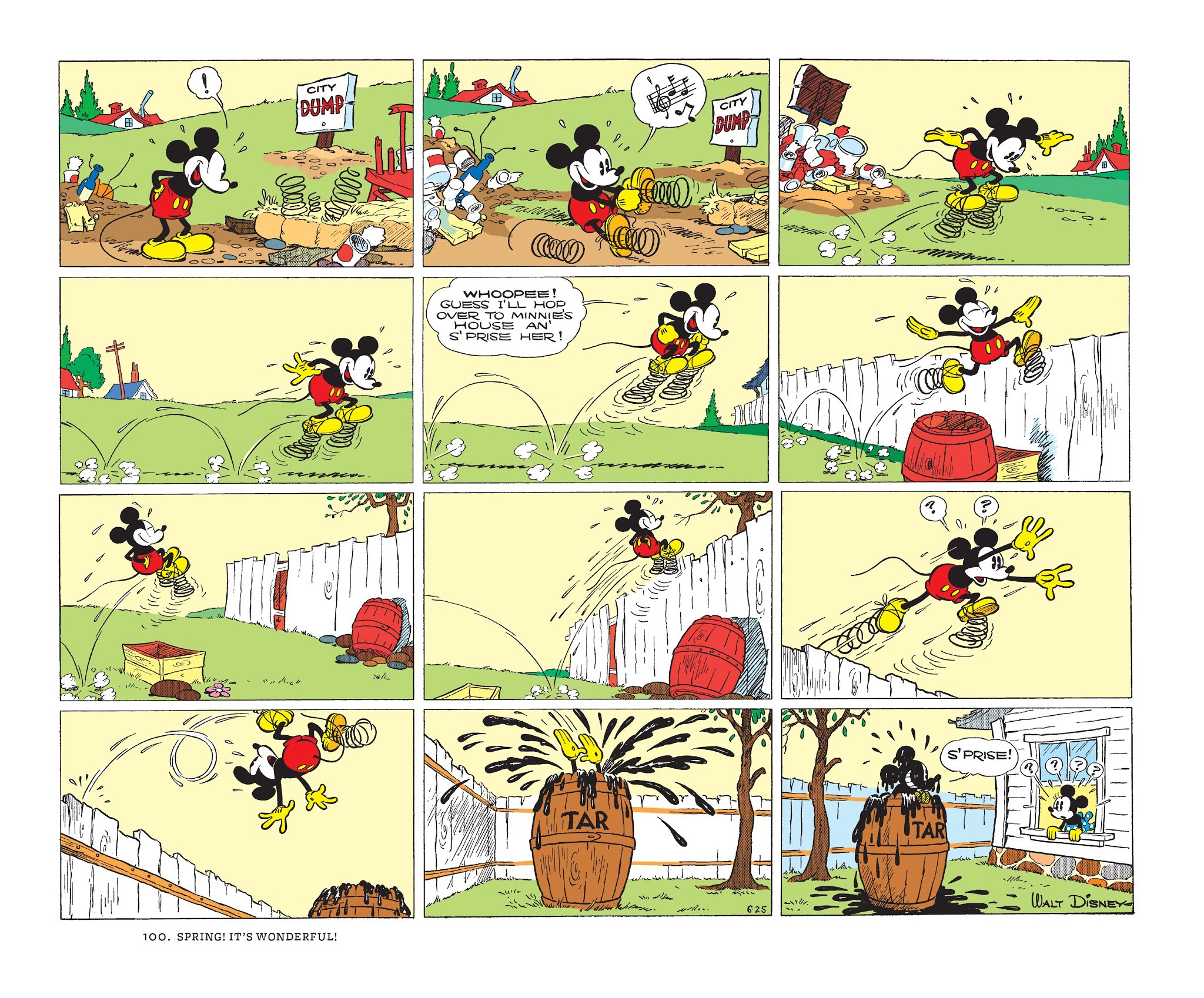 Read online Walt Disney's Mickey Mouse Color Sundays comic -  Issue # TPB 1 (Part 1) - 100