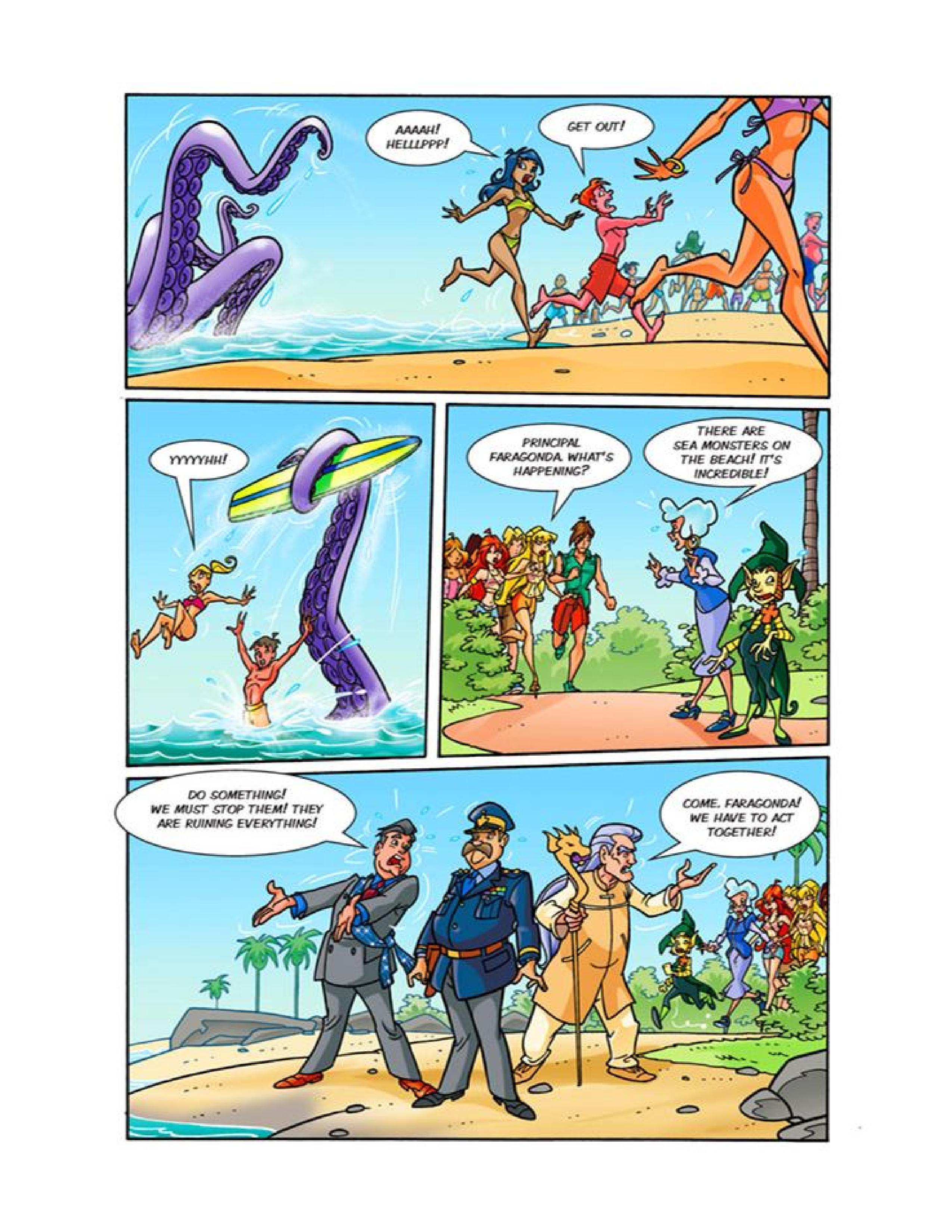 Read online Winx Club Comic comic -  Issue #64 - 35