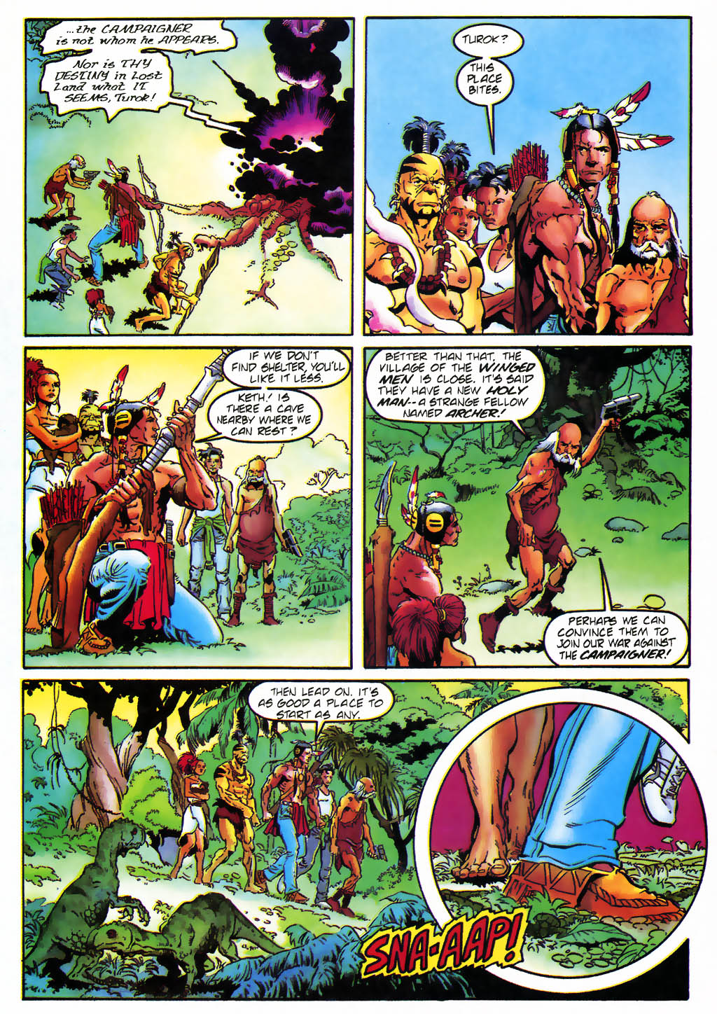 Read online Turok, Dinosaur Hunter (1993) comic -  Issue #25 - 20