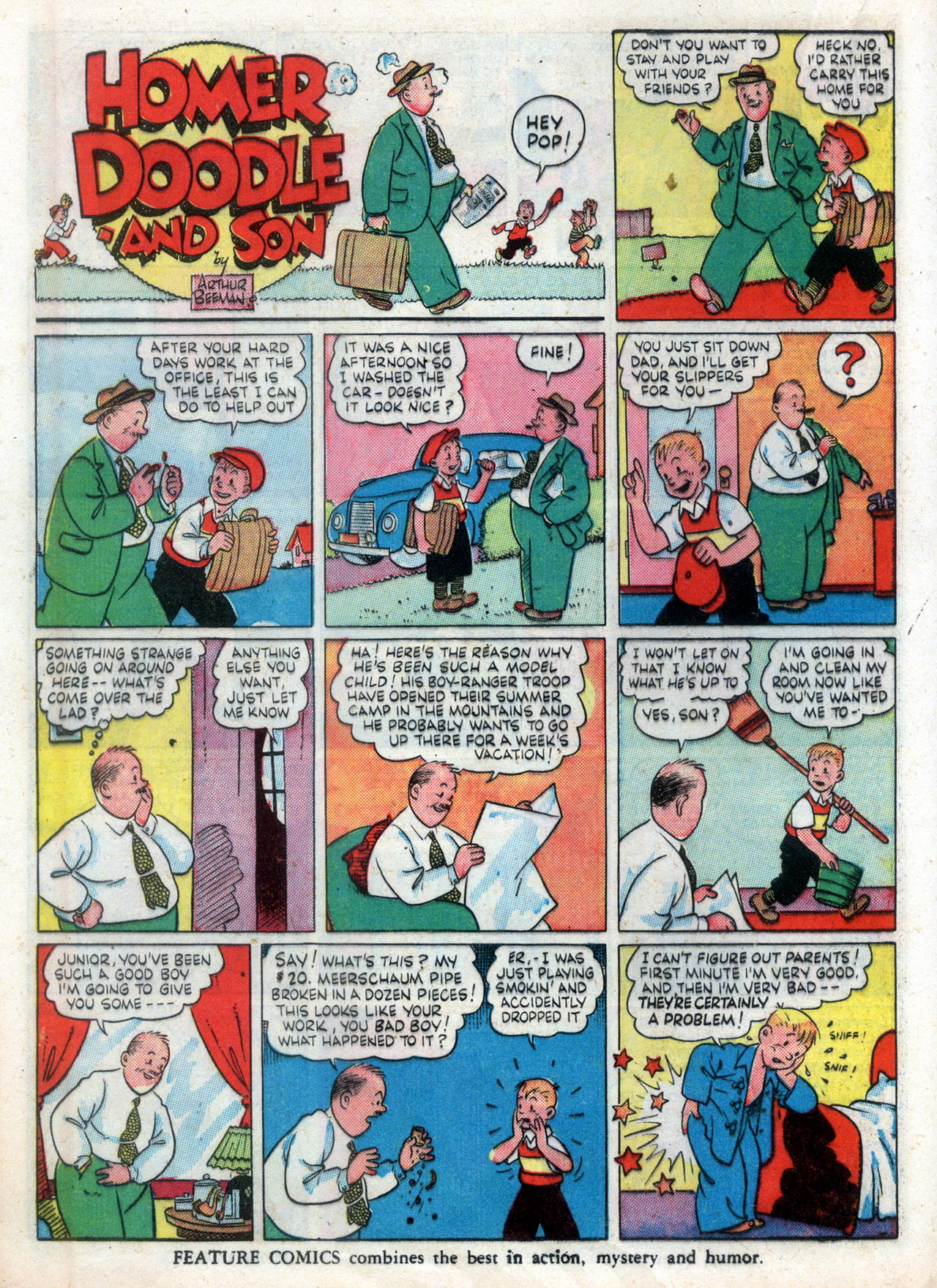 Read online Feature Comics comic -  Issue #47 - 28