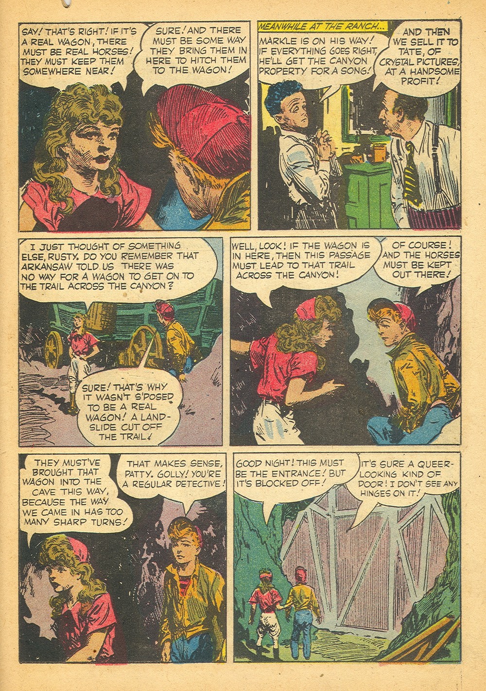 Read online Four Color Comics comic -  Issue #554 - 23