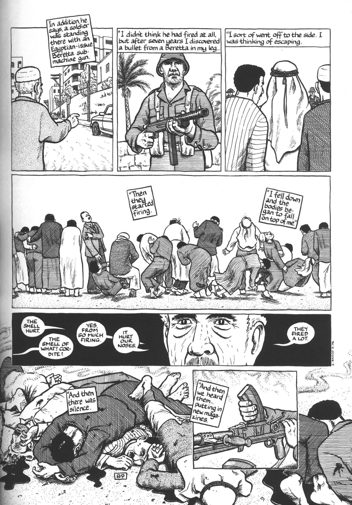 Read online Footnotes in Gaza comic -  Issue # TPB - 109
