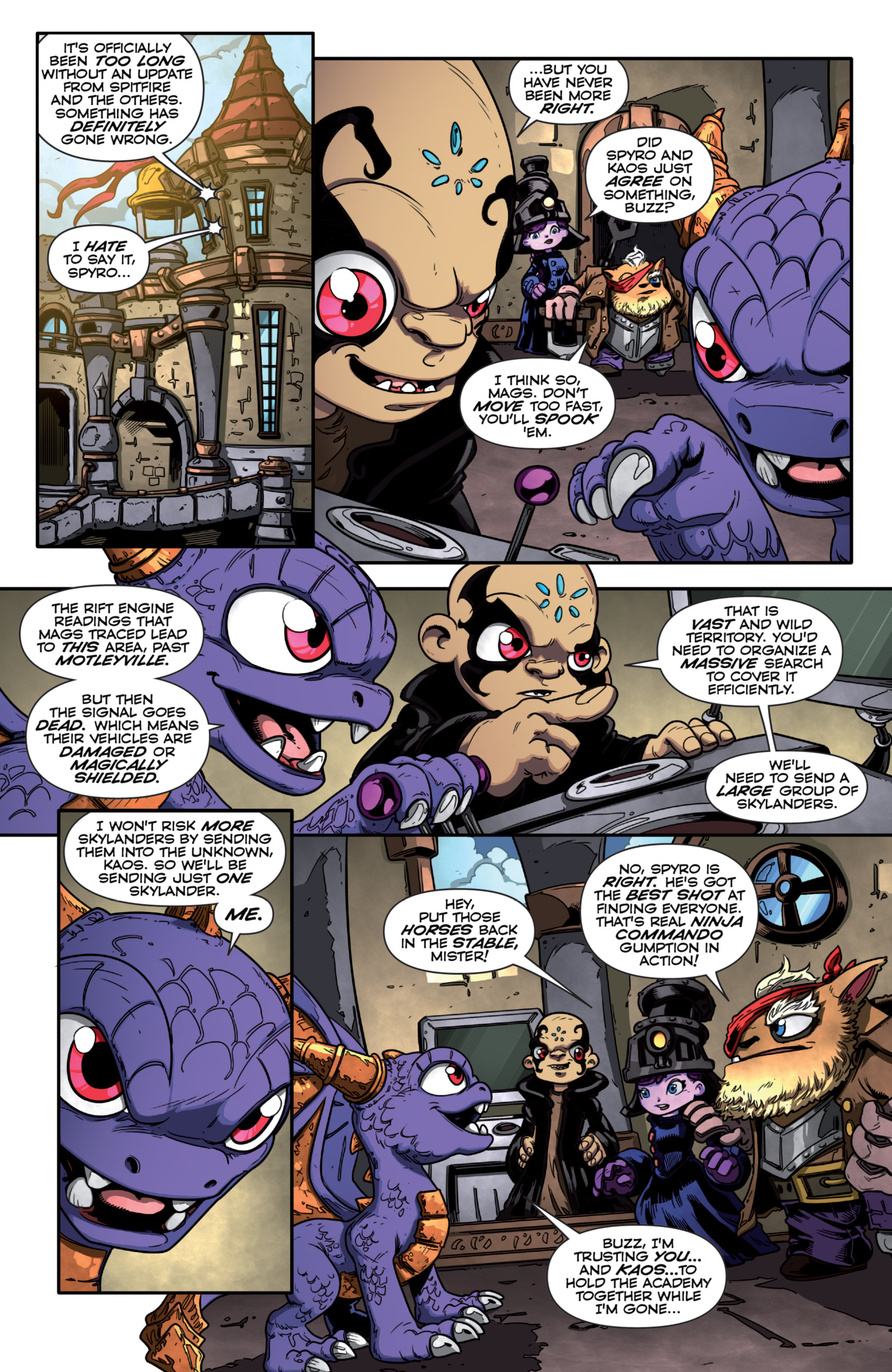 Read online Skylanders Superchargers comic -  Issue #3 - 3