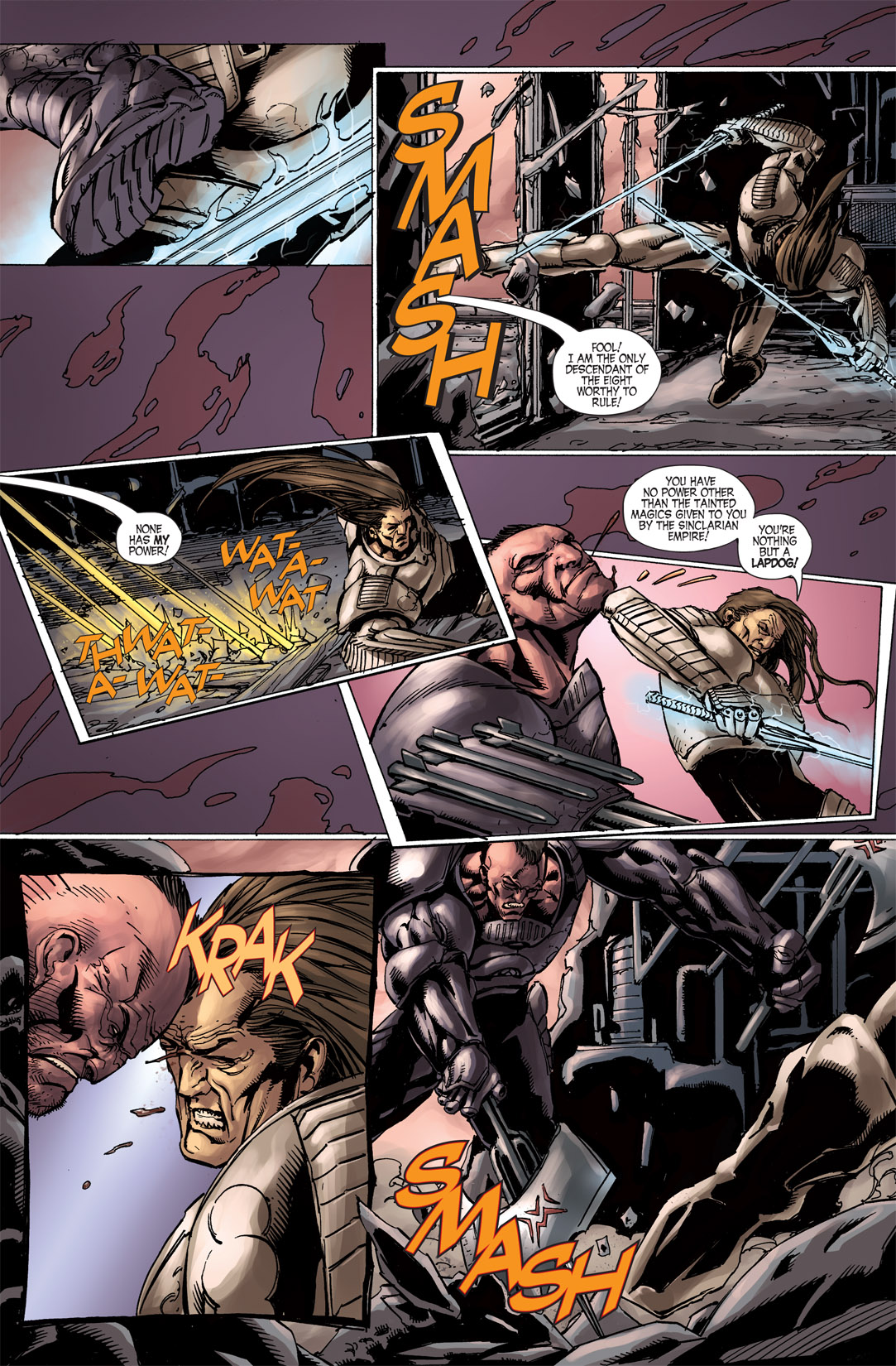 Read online Last Reign: Kings of War comic -  Issue #5 - 18