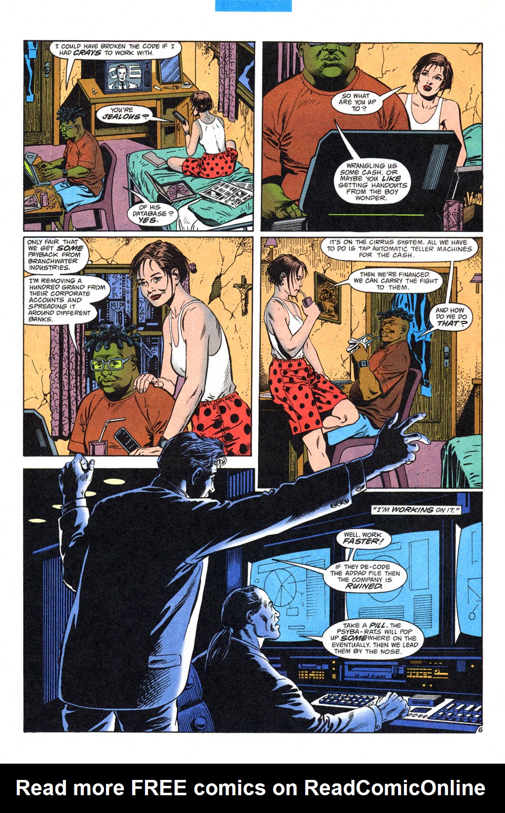 Read online The Psyba-Rats comic -  Issue #2 - 7