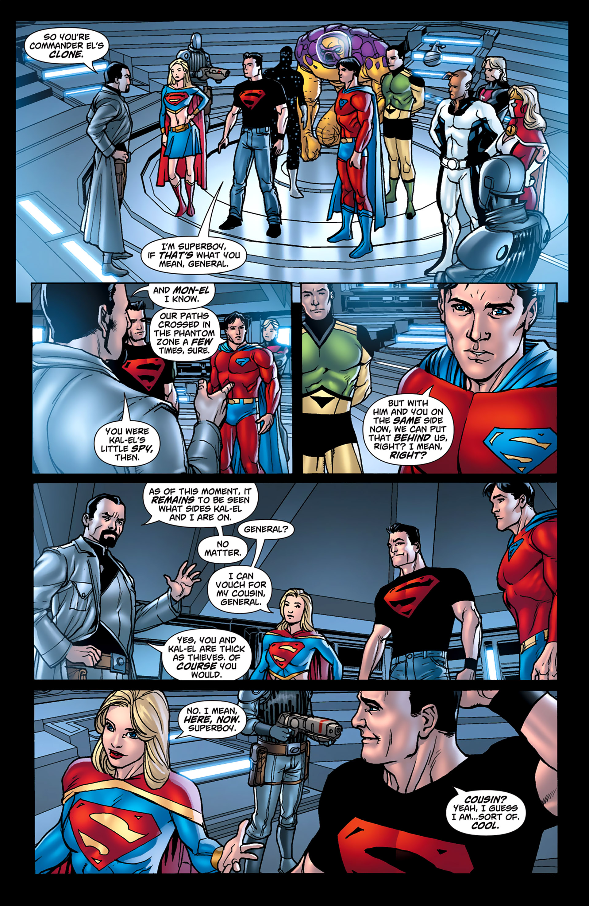 Read online Superman: Last Stand of New Krypton comic -  Issue #1 - 21