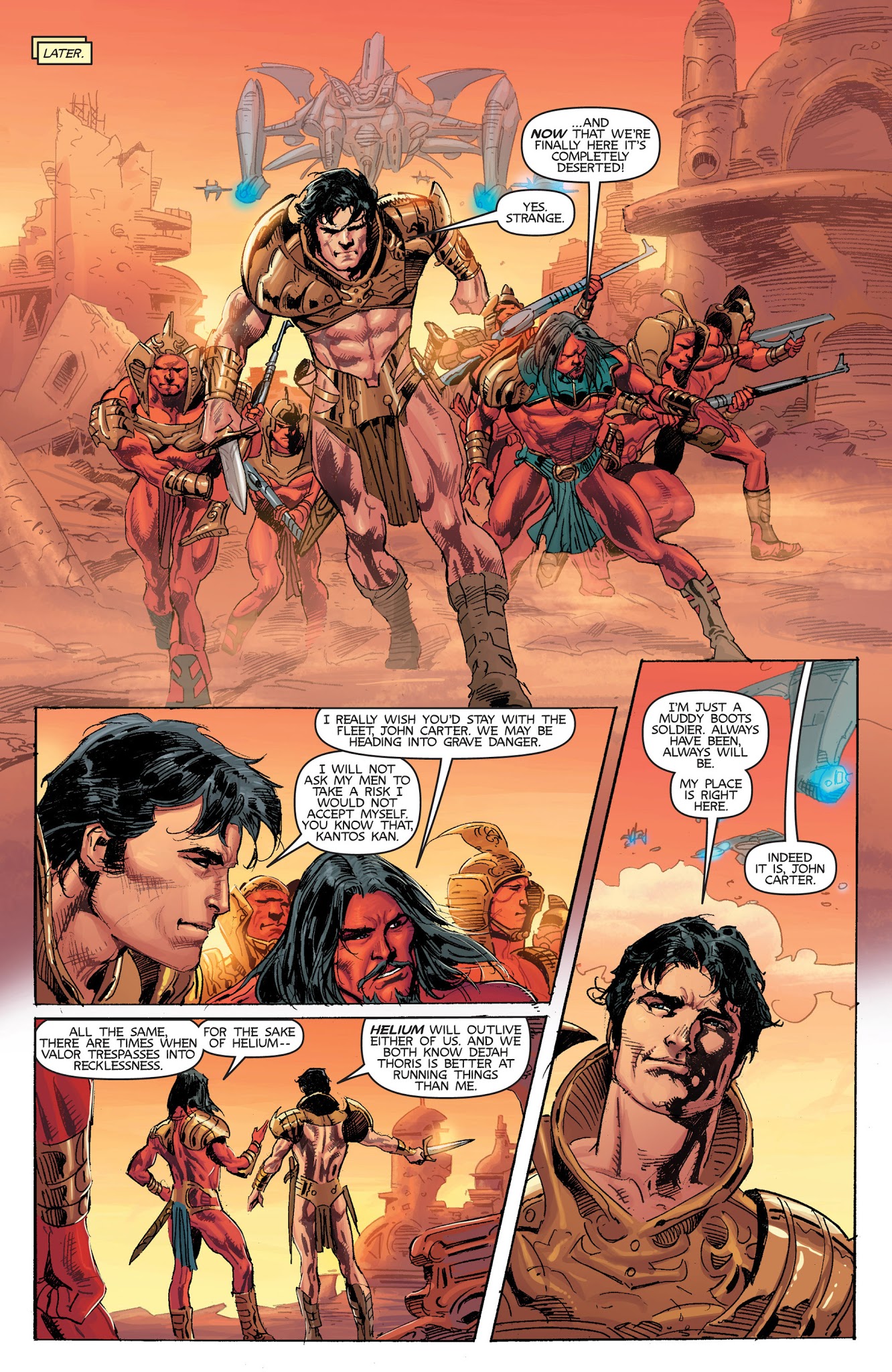 Read online Lords Of Mars comic -  Issue #4 - 11