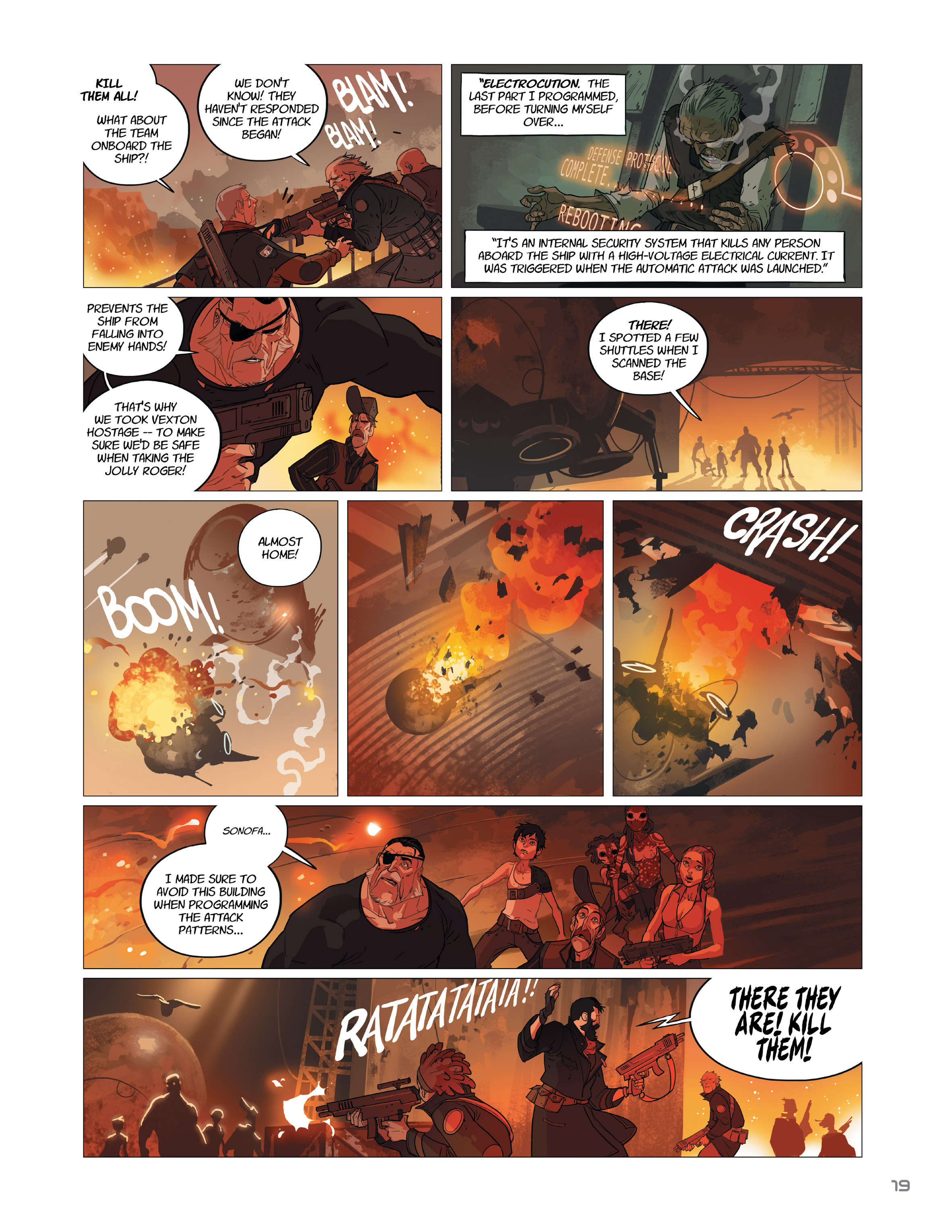 Read online Warship Jolly Roger comic -  Issue #4 - 19