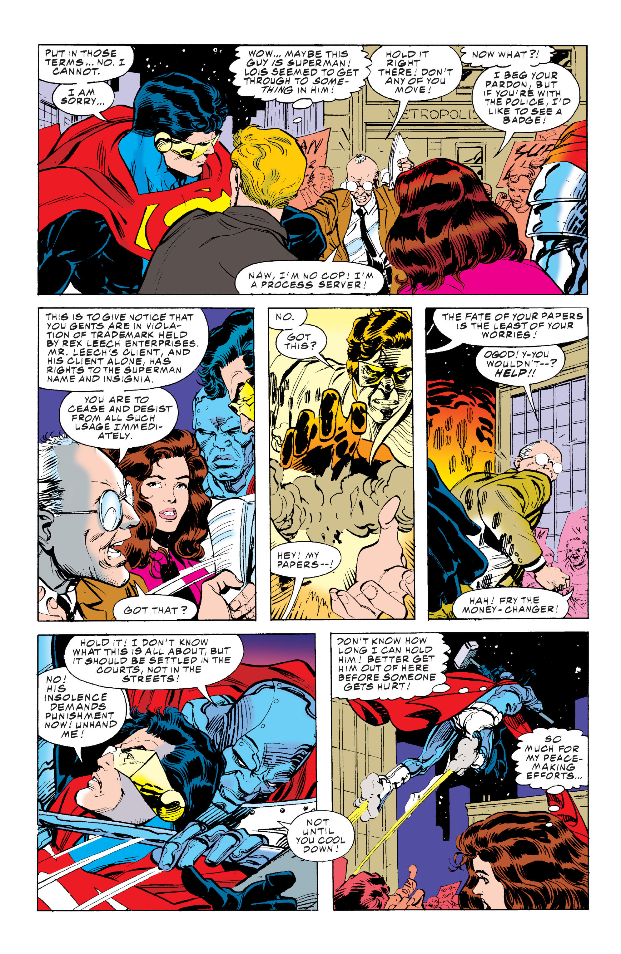 Read online Superman: The Death and Return of Superman Omnibus comic -  Issue # TPB (Part 9) - 82
