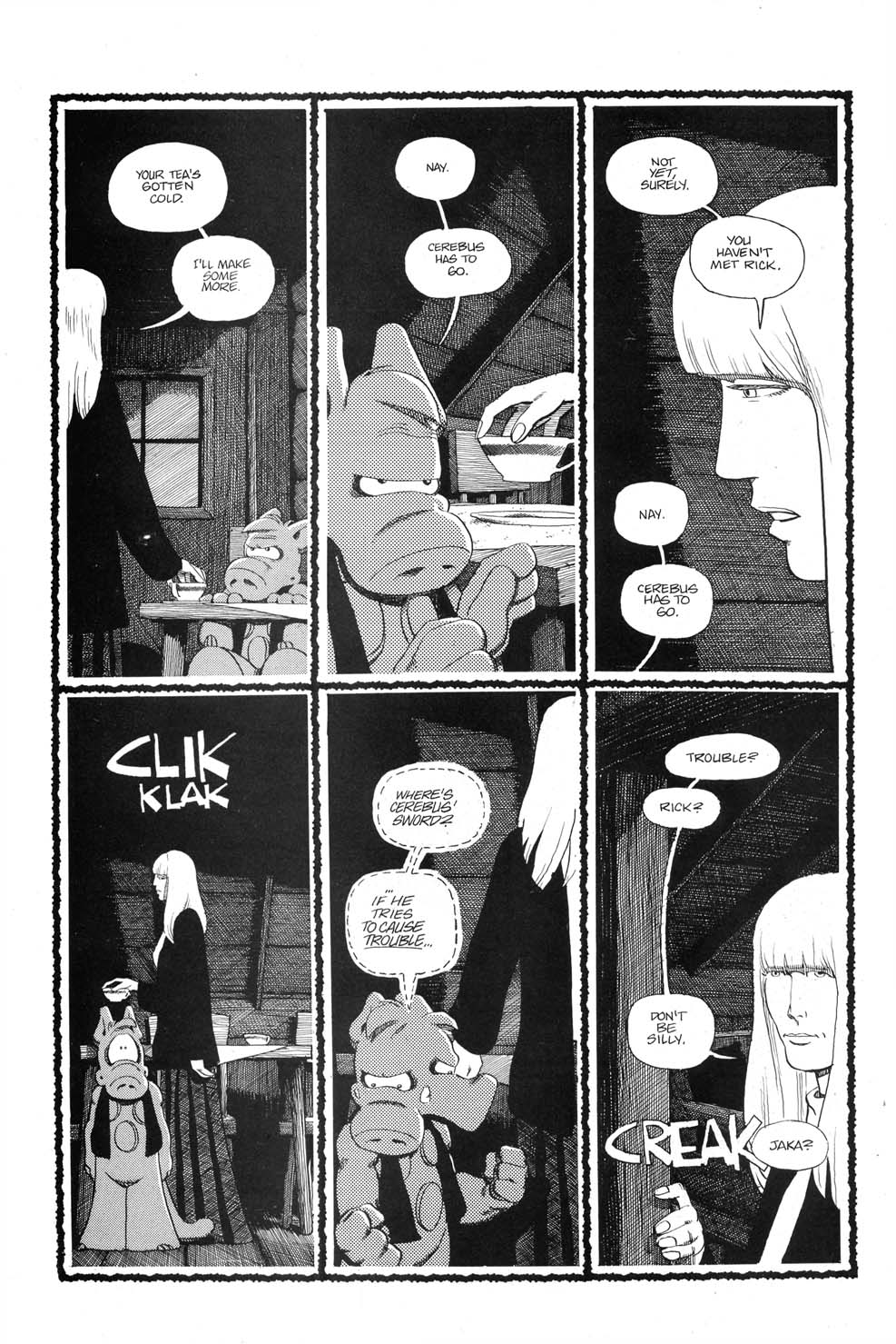 Read online Cerebus comic -  Issue #116 - 4