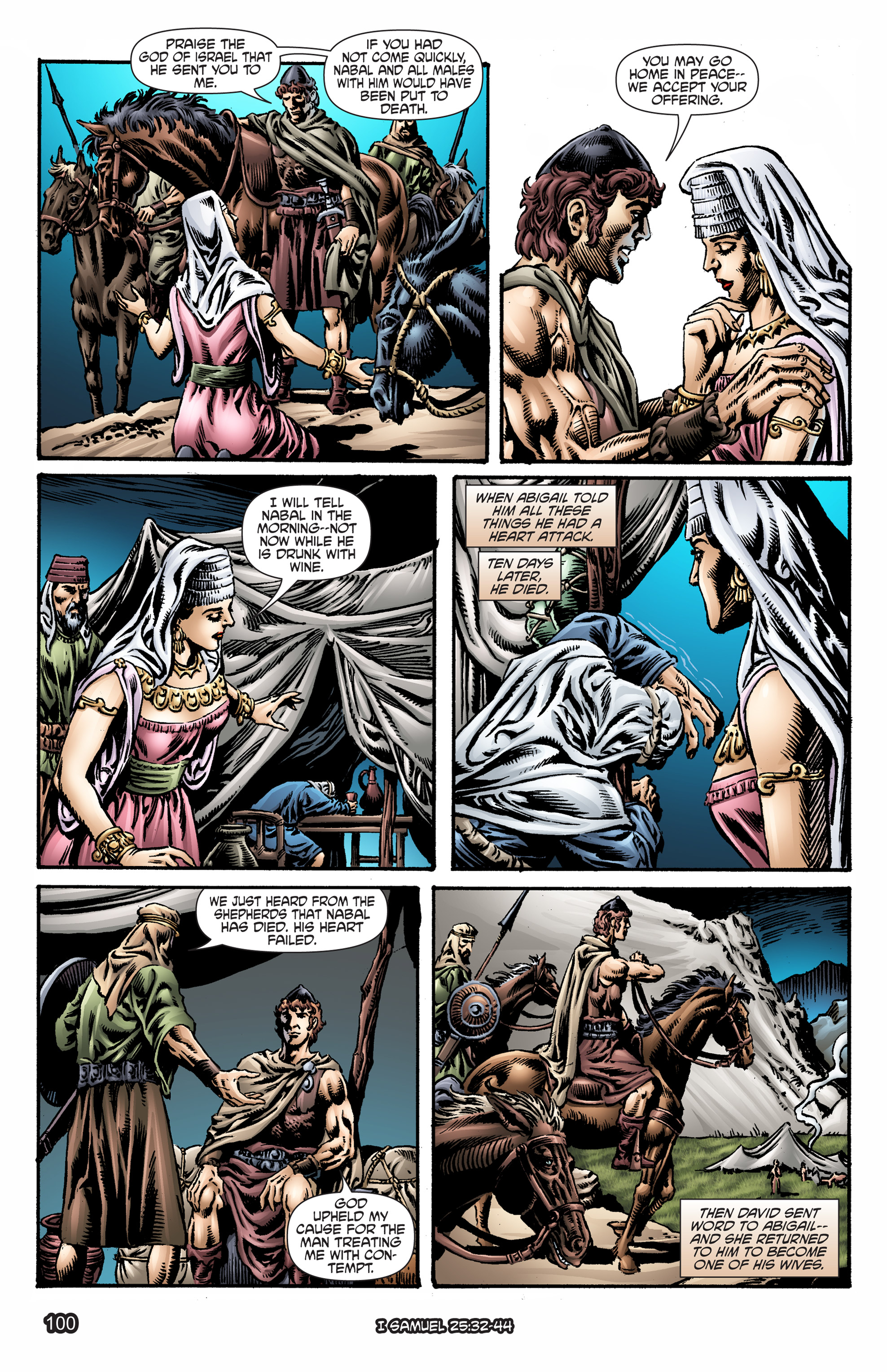 Read online The Kingstone Bible comic -  Issue #5 - 104