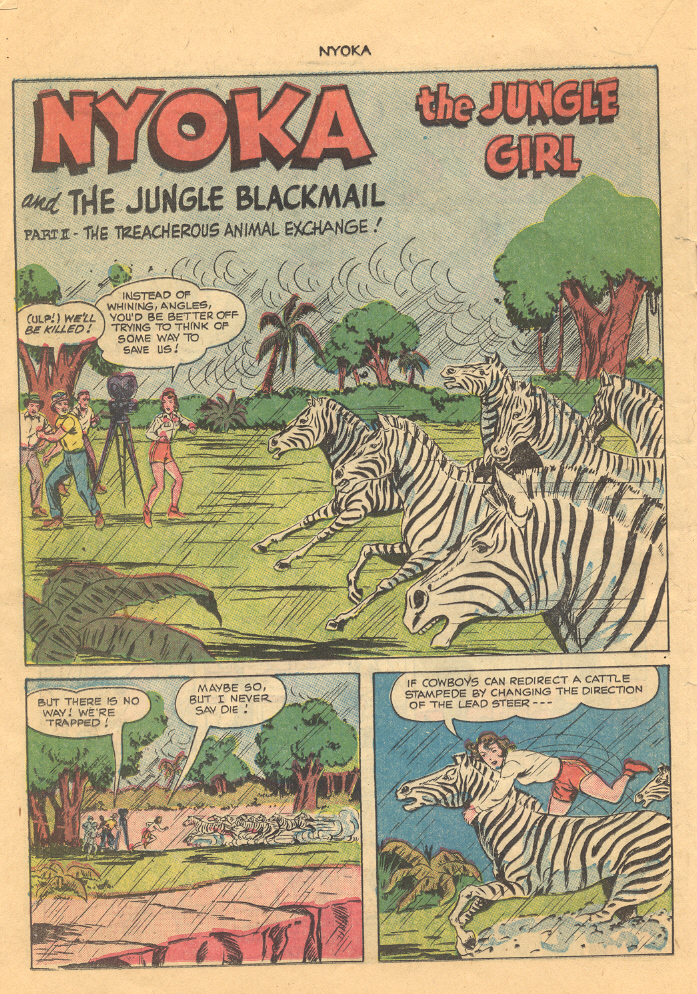 Read online Nyoka the Jungle Girl (1945) comic -  Issue #48 - 18