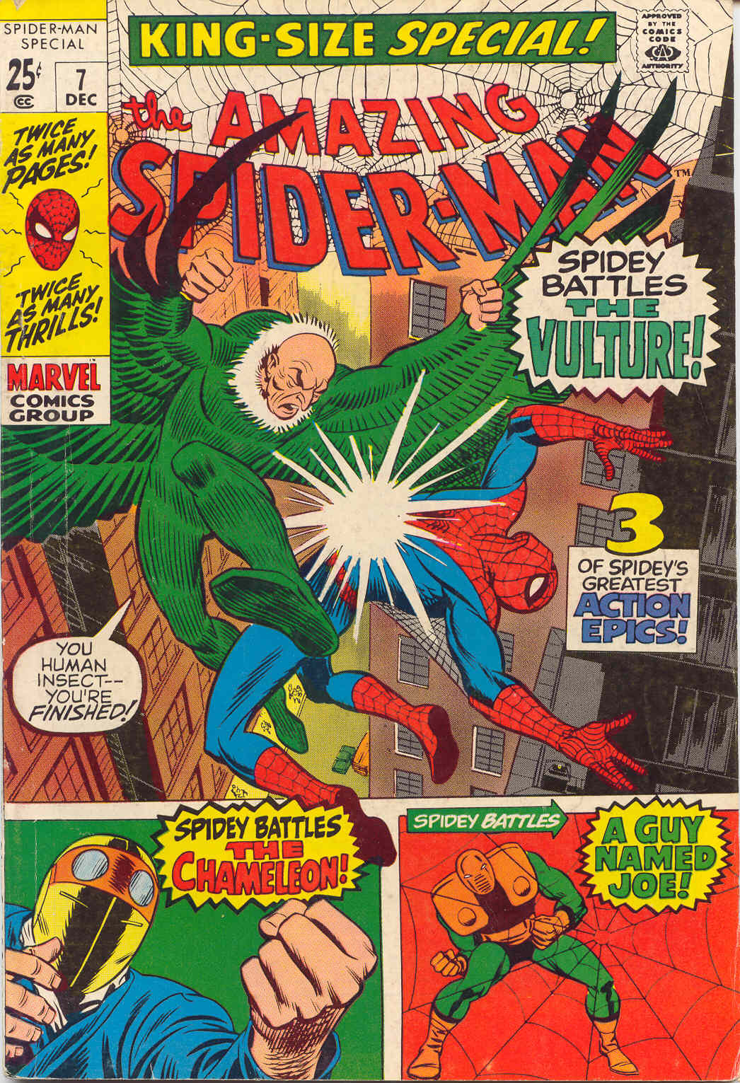 The Amazing Spider-Man (1963) issue Annual 7 - Page 1