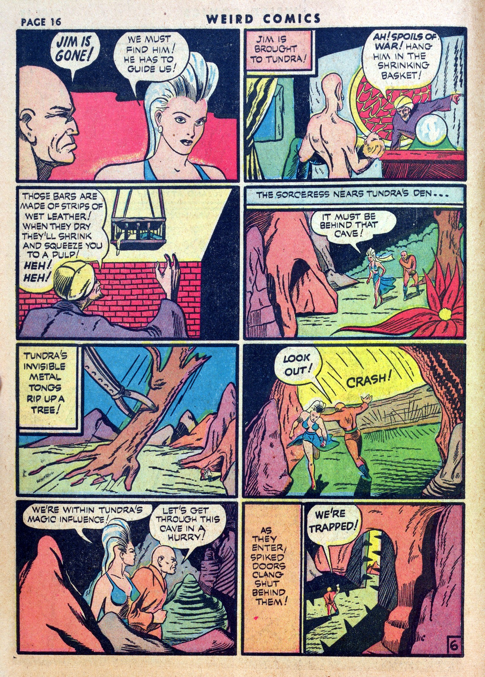 Read online Weird Comics comic -  Issue #14 - 18