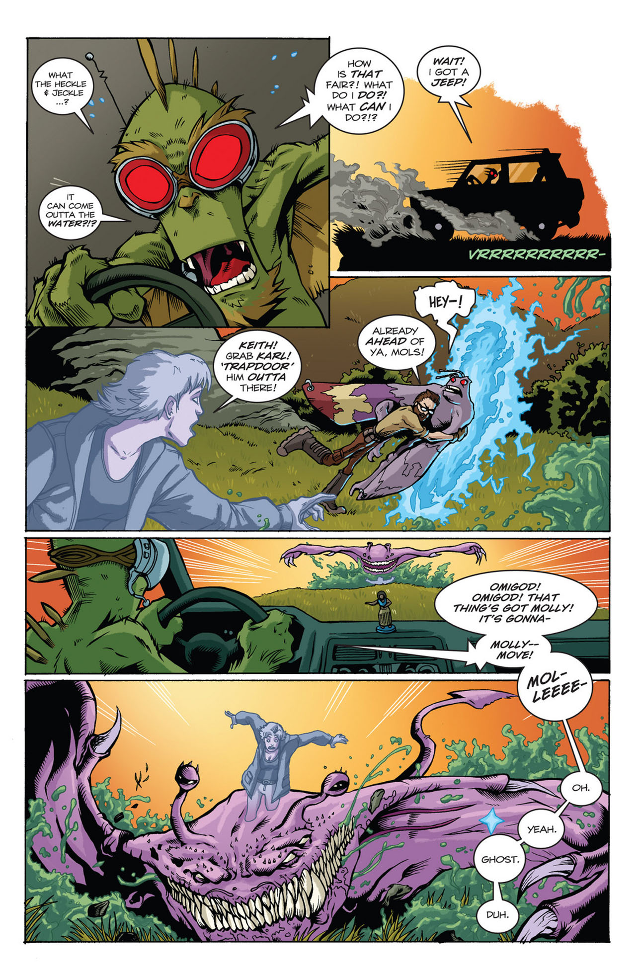 Read online The Perhapanauts: Danger Down Under! comic -  Issue #4 - 9