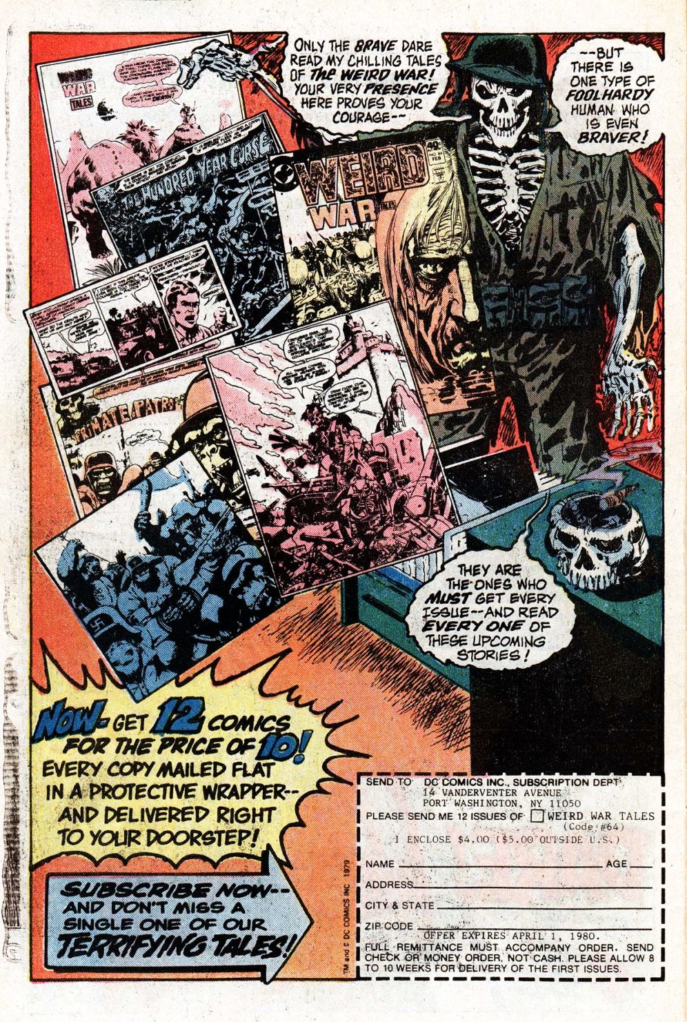 Read online Weird War Tales (1971) comic -  Issue #86 - 30