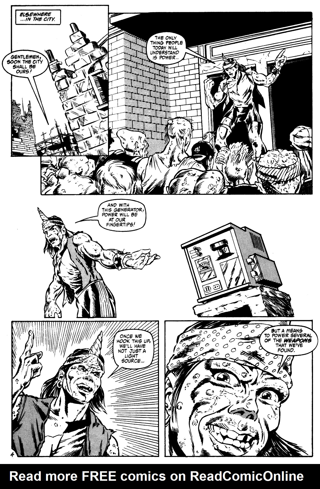 Read online Solo Ex-Mutants comic -  Issue #4 - 6