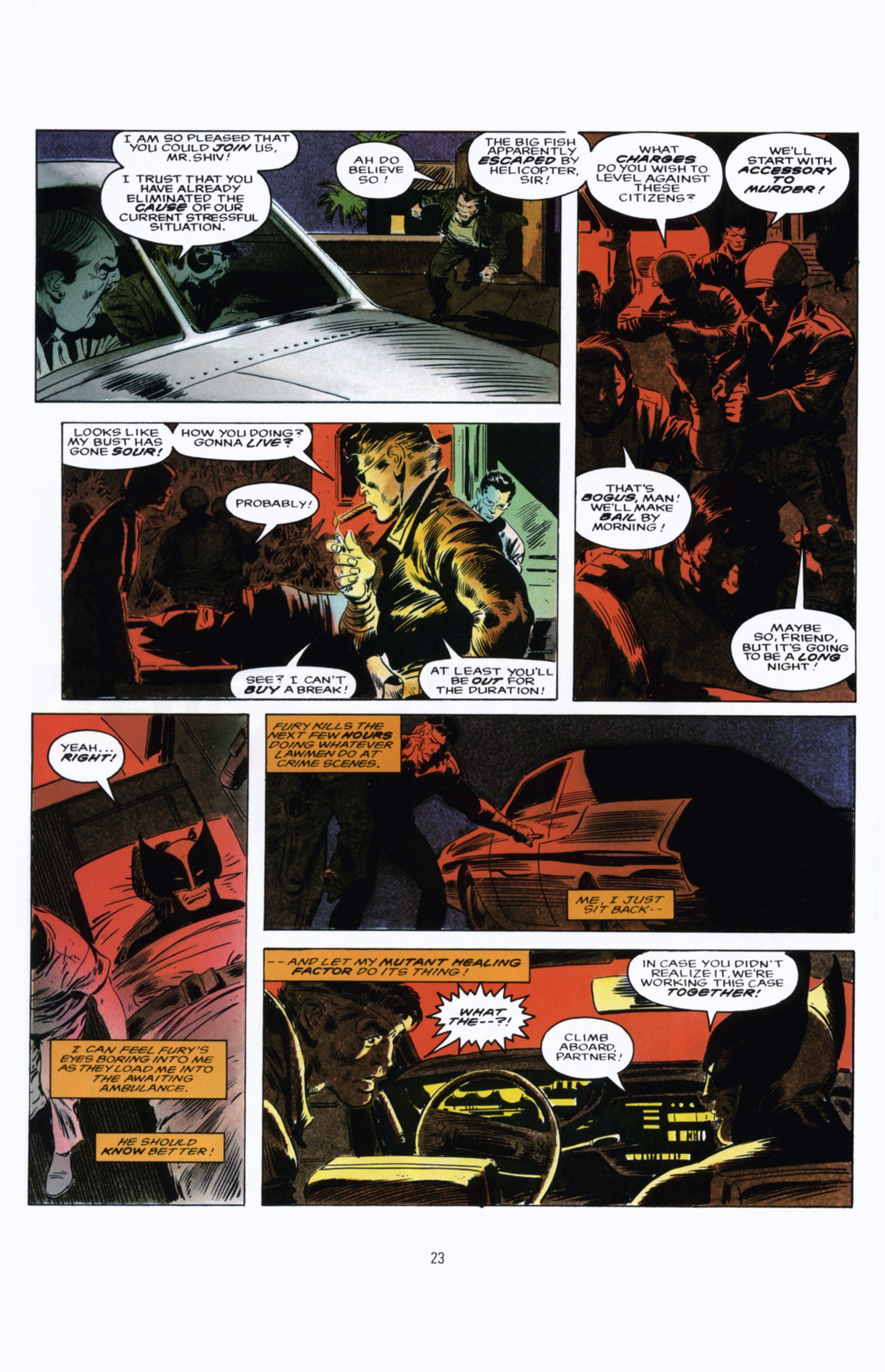 Read online Wolverine: Bloody Choices comic -  Issue # Full - 24