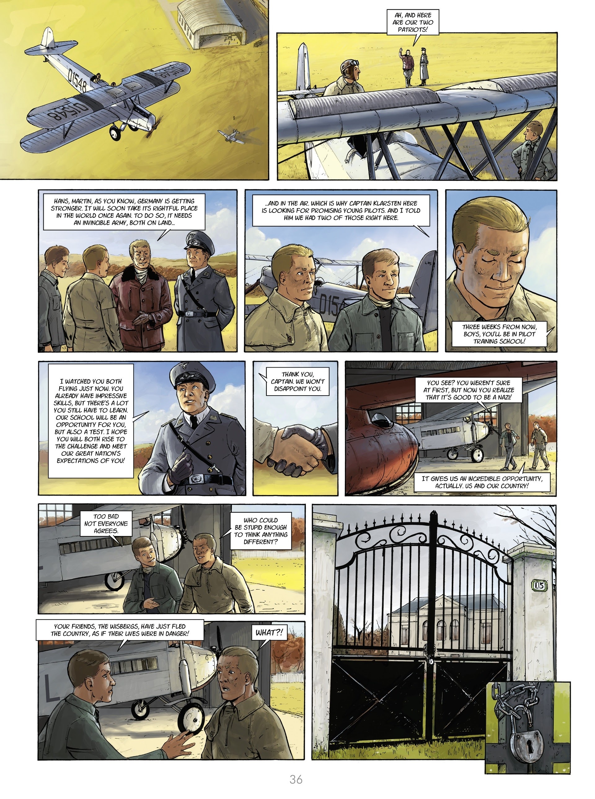 Read online Wings of War Adler comic -  Issue #1 - 38