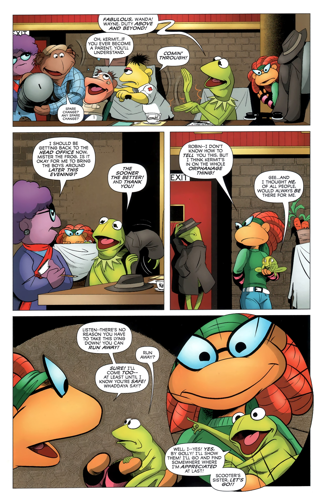 Read online The Muppet Show: The Comic Book comic -  Issue #6 - 14
