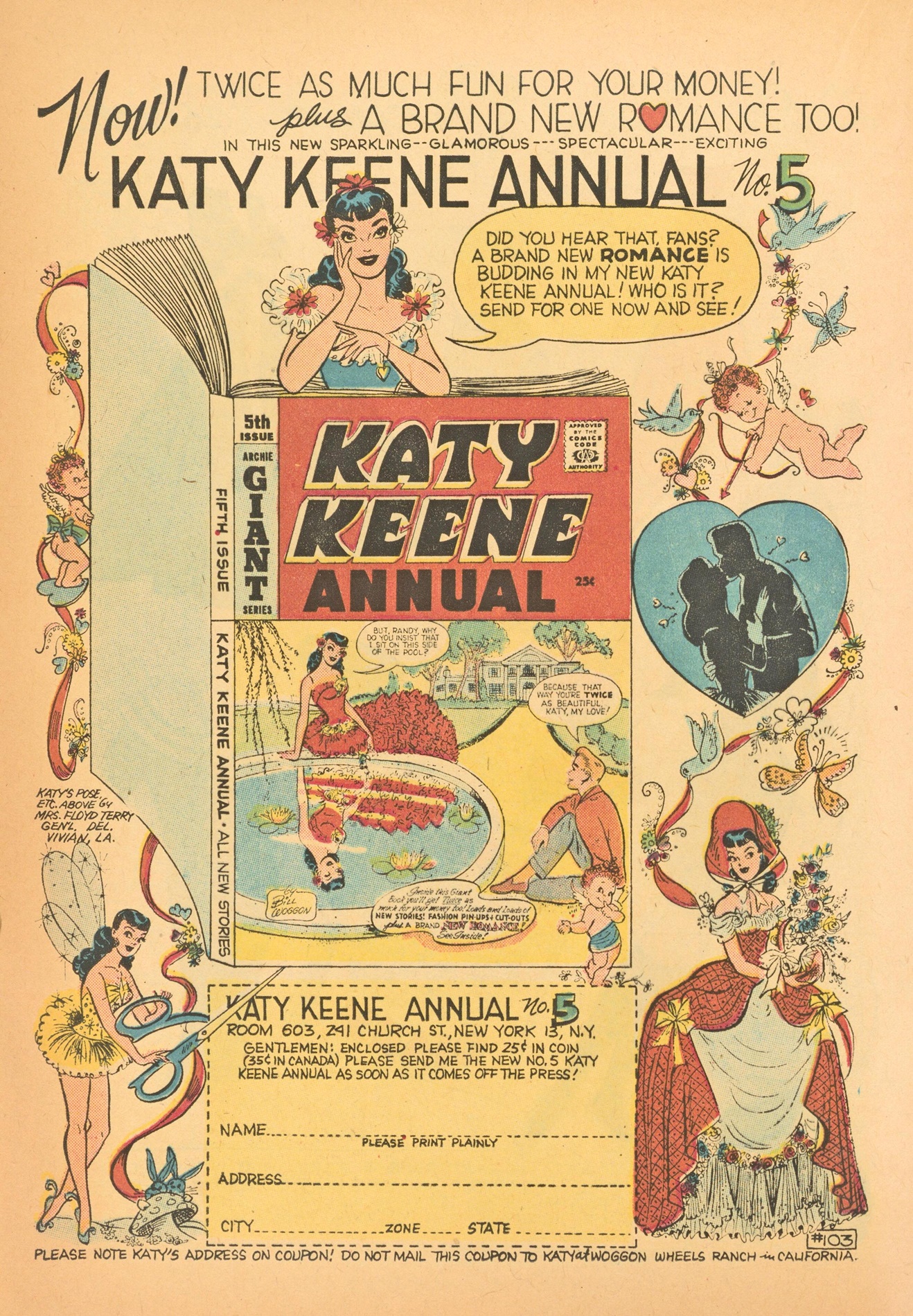 Read online Katy Keene (1949) comic -  Issue #43 - 20