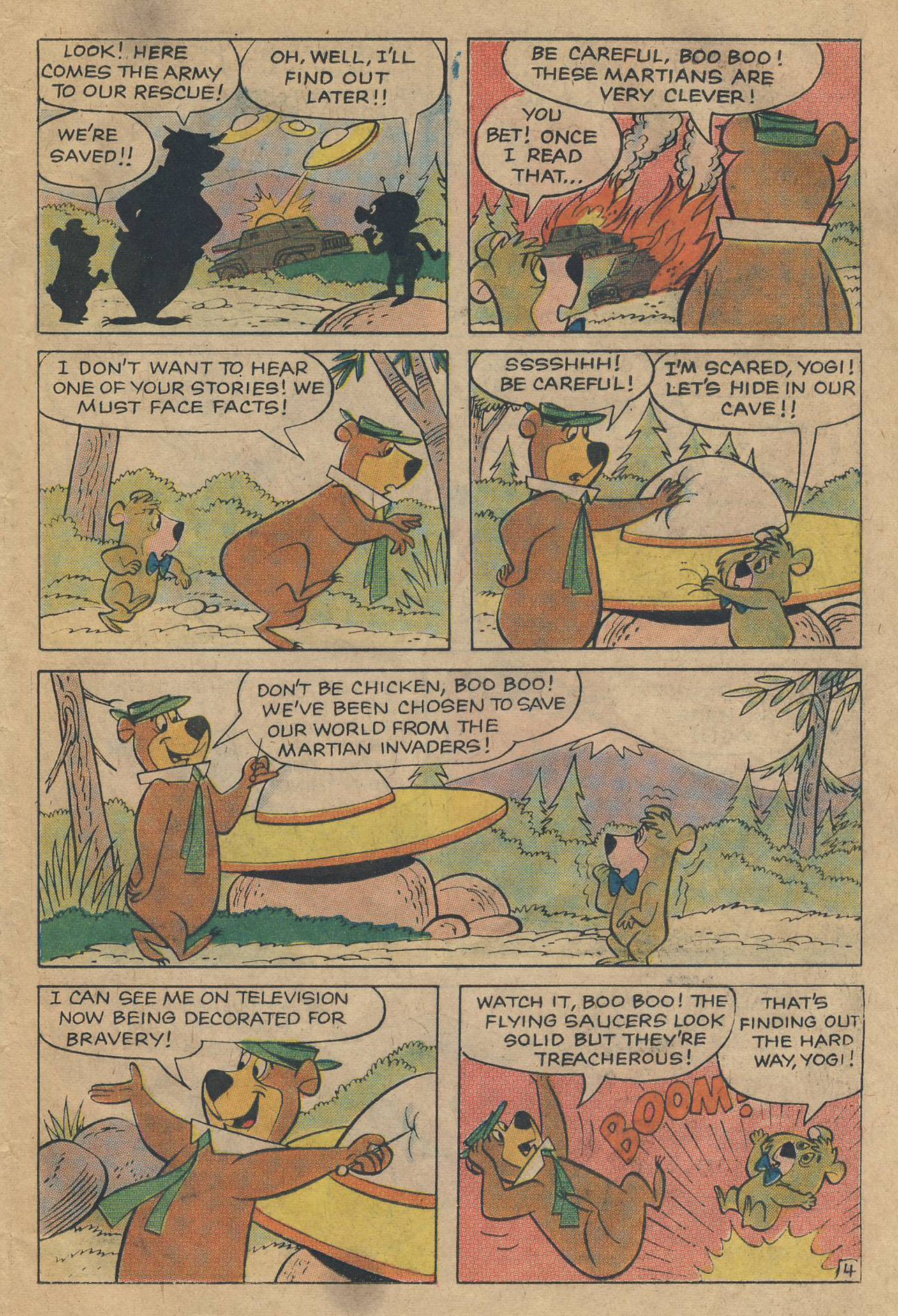 Read online Yogi Bear (1970) comic -  Issue #3 - 11