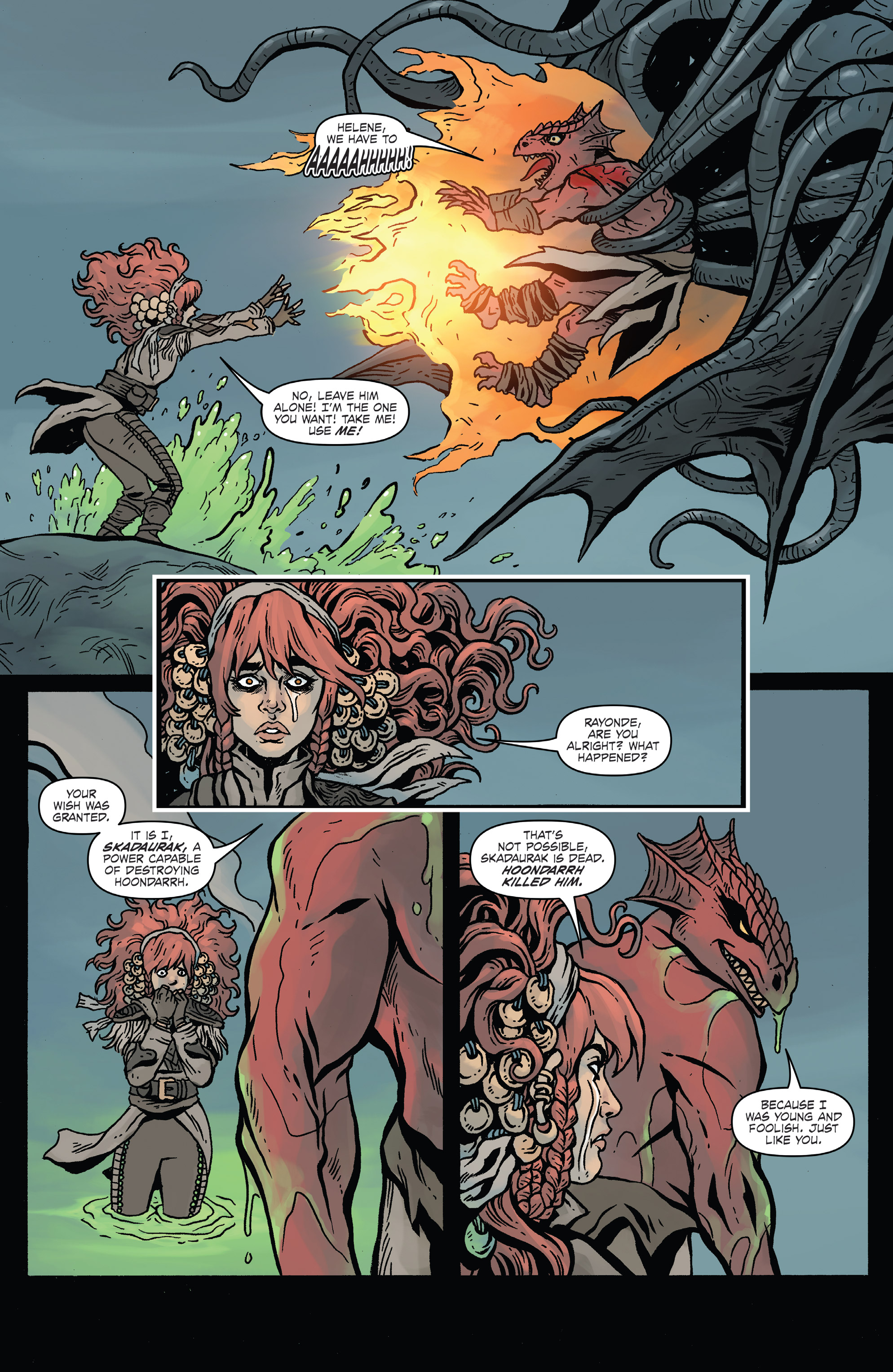 Read online Dungeon & Dragons: A Darkened Wish comic -  Issue #3 - 20