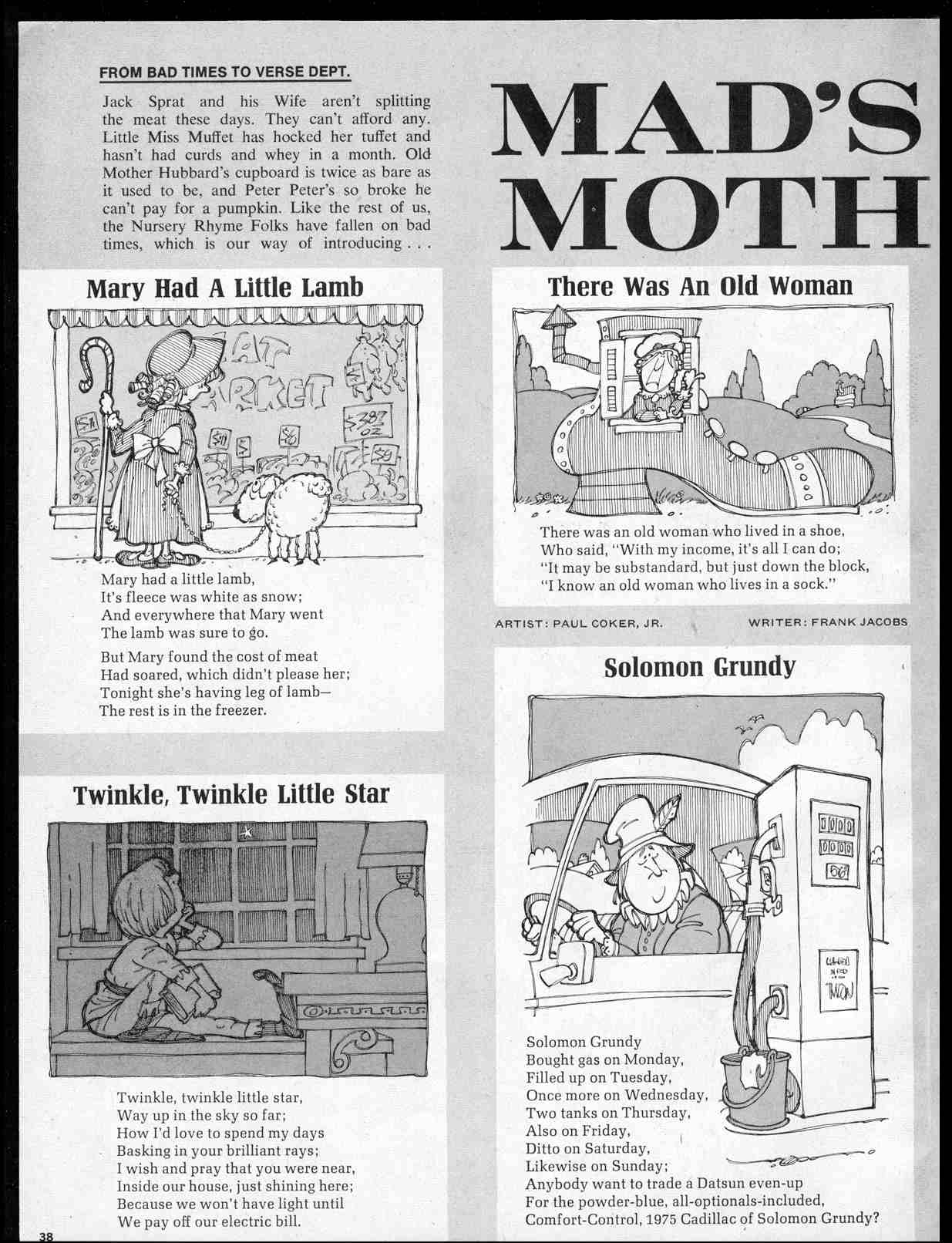 Read online MAD comic -  Issue #178 - 40