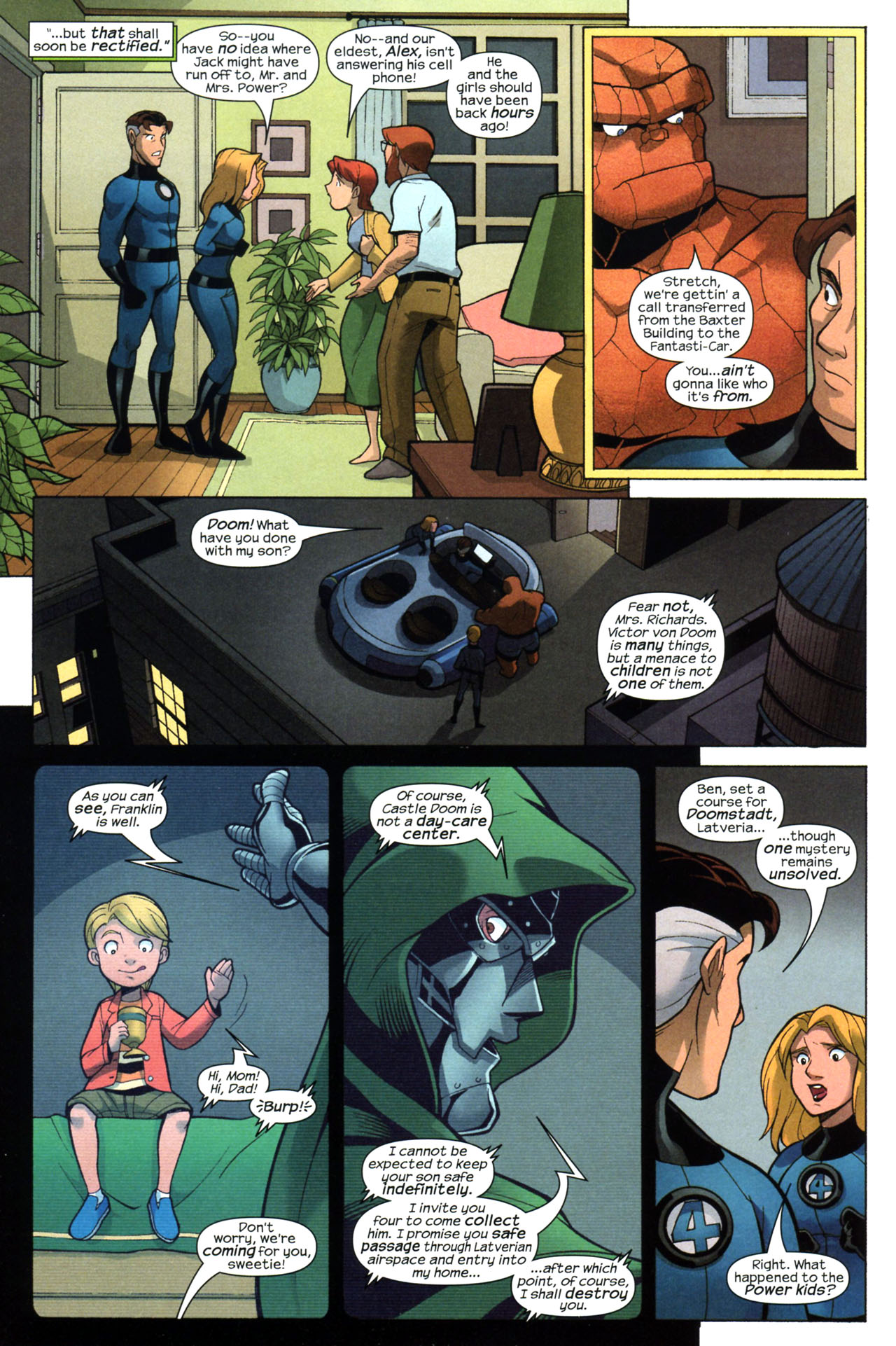 Read online Fantastic Four and Power Pack comic -  Issue #3 - 8