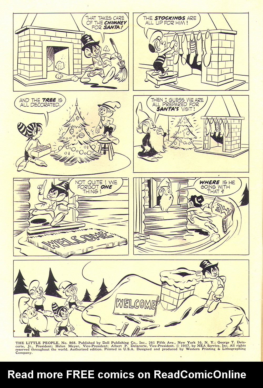 Read online Four Color Comics comic -  Issue #868 - 2